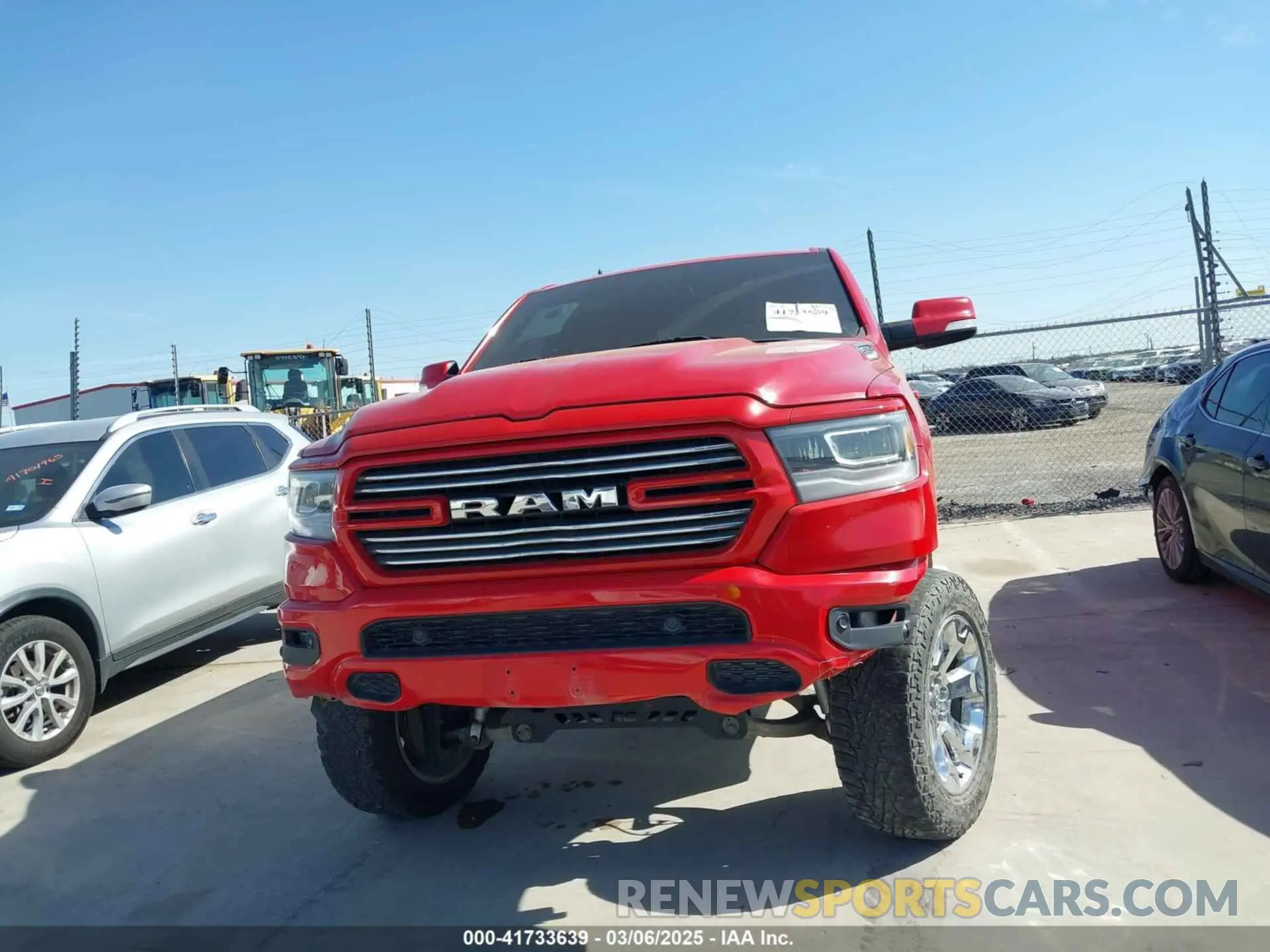 12 fotografías del automóvil dañado 1C6RREFT5KN548004 RAM 1500 2019