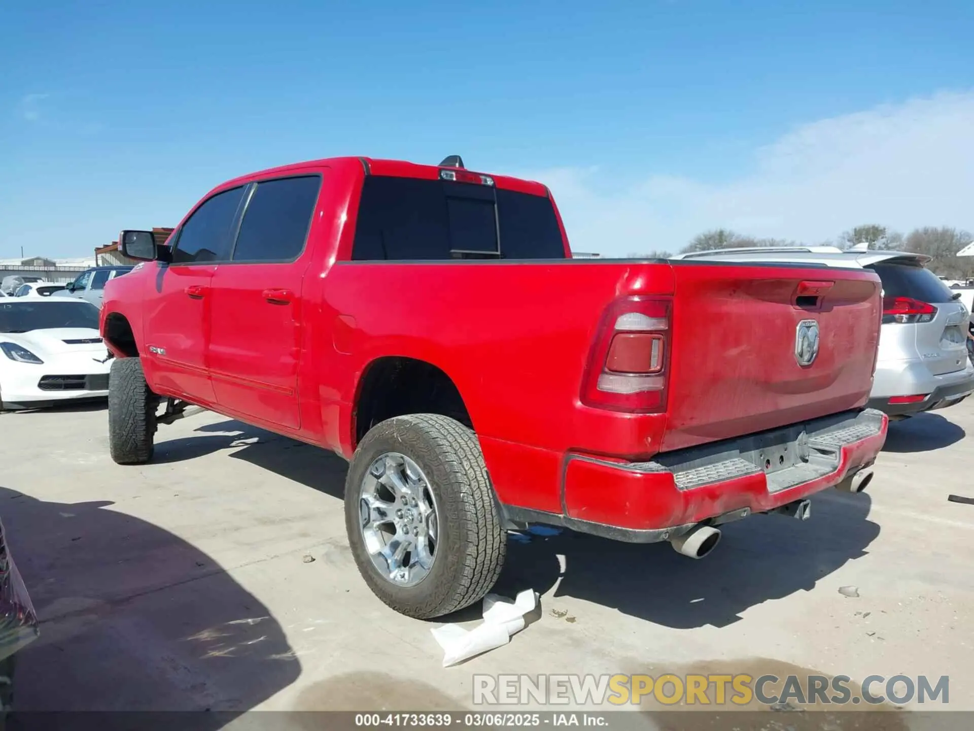 14 fotografías del automóvil dañado 1C6RREFT5KN548004 RAM 1500 2019