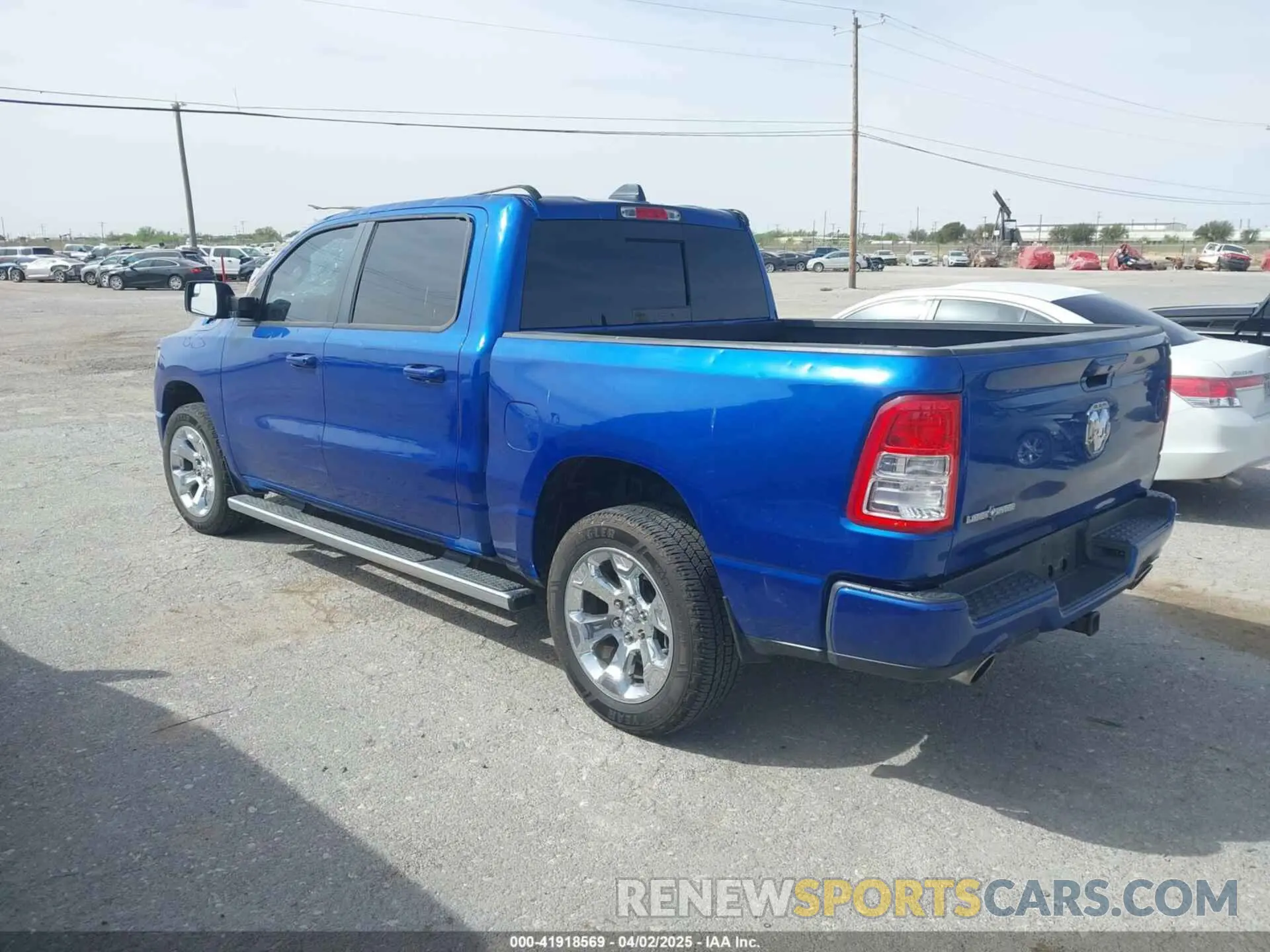 3 fotografías del automóvil dañado 1C6RREFT5KN601395 RAM 1500 2019
