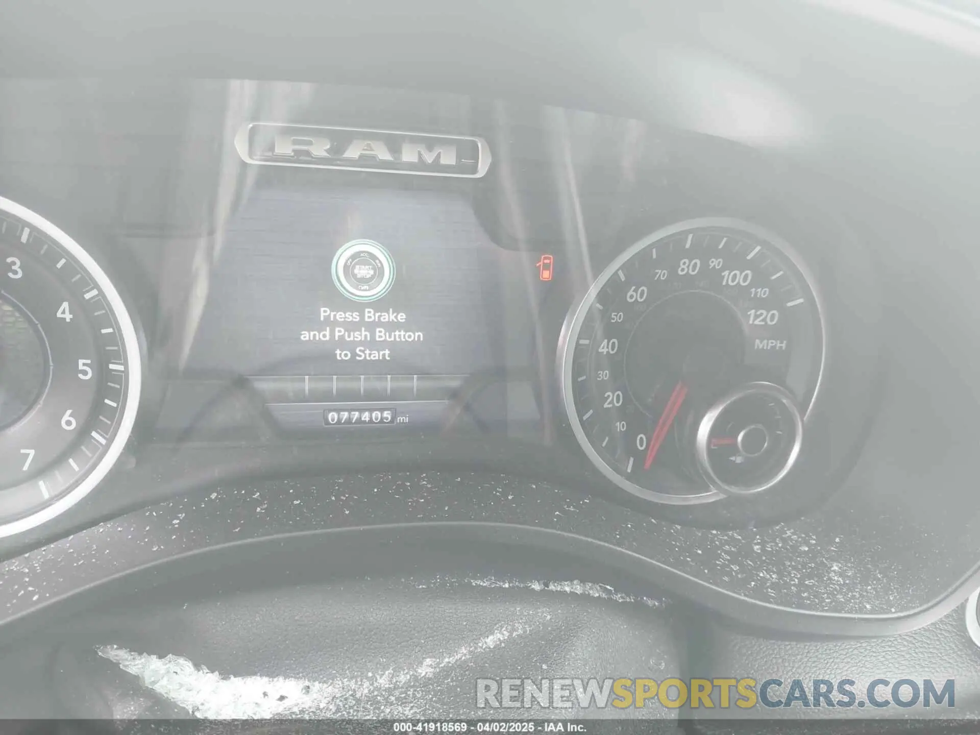 7 fotografías del automóvil dañado 1C6RREFT5KN601395 RAM 1500 2019