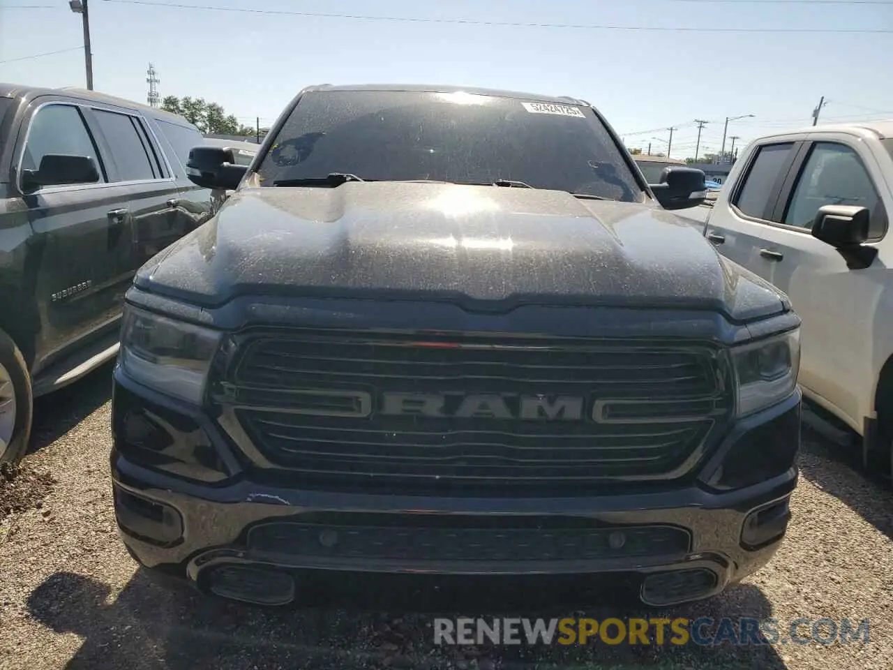 5 fotografías del automóvil dañado 1C6RREFT5KN639838 RAM 1500 2019
