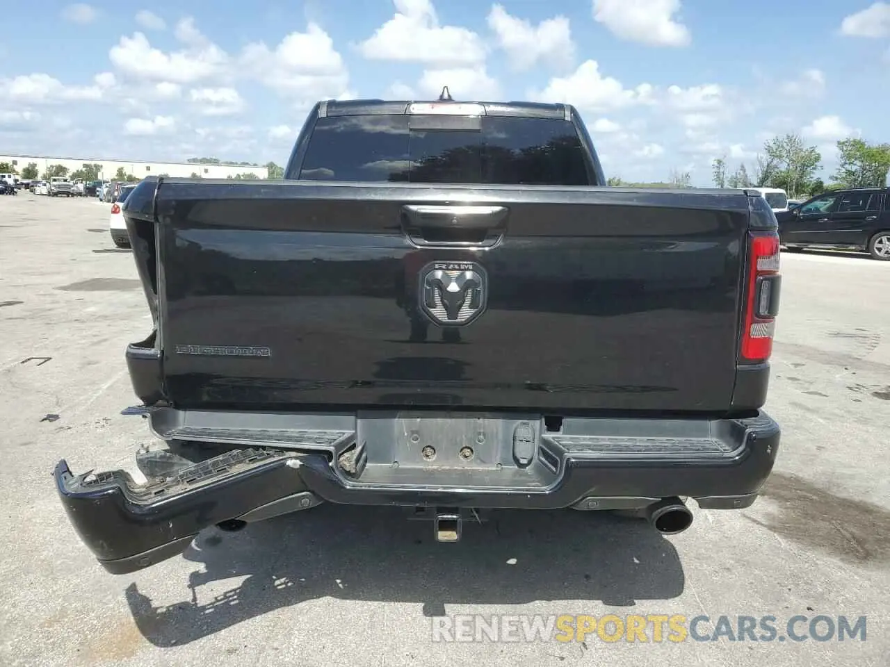 6 fotografías del automóvil dañado 1C6RREFT5KN639838 RAM 1500 2019