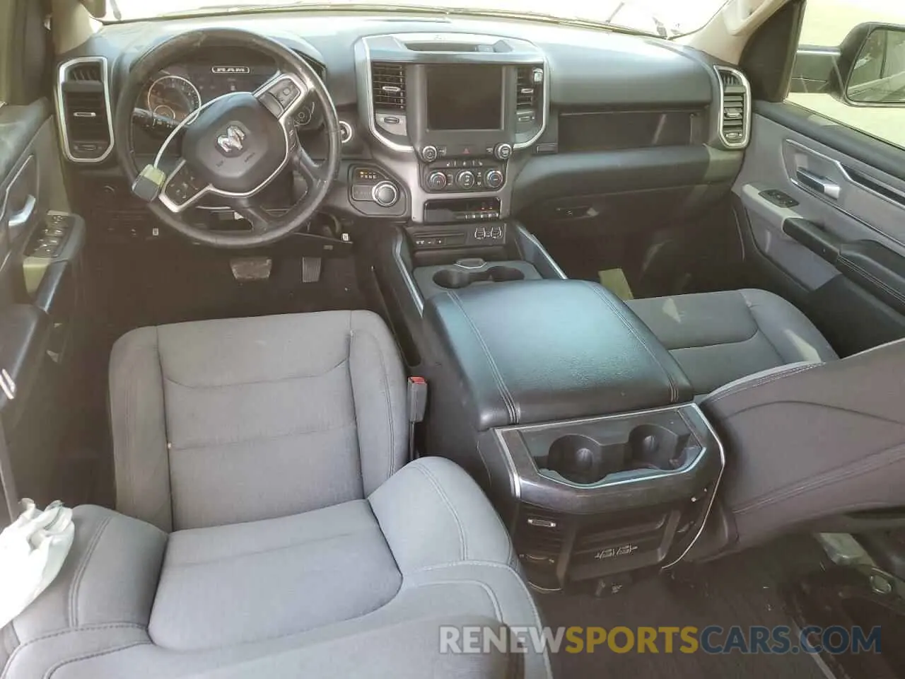 8 fotografías del automóvil dañado 1C6RREFT5KN639838 RAM 1500 2019