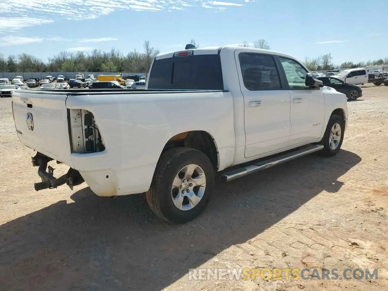 3 fotografías del automóvil dañado 1C6RREFT5KN660897 RAM 1500 2019