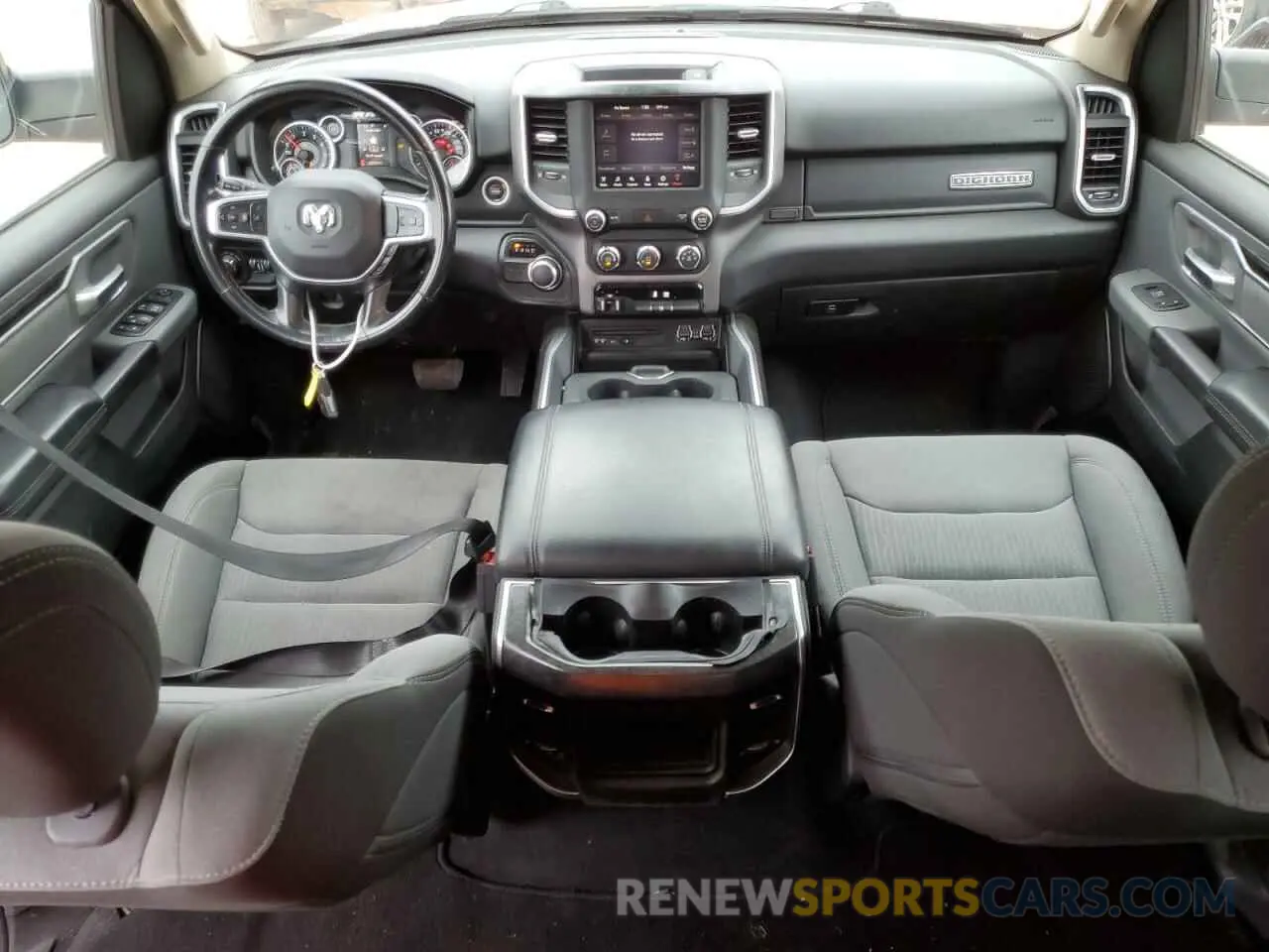 8 fotografías del automóvil dañado 1C6RREFT5KN660897 RAM 1500 2019
