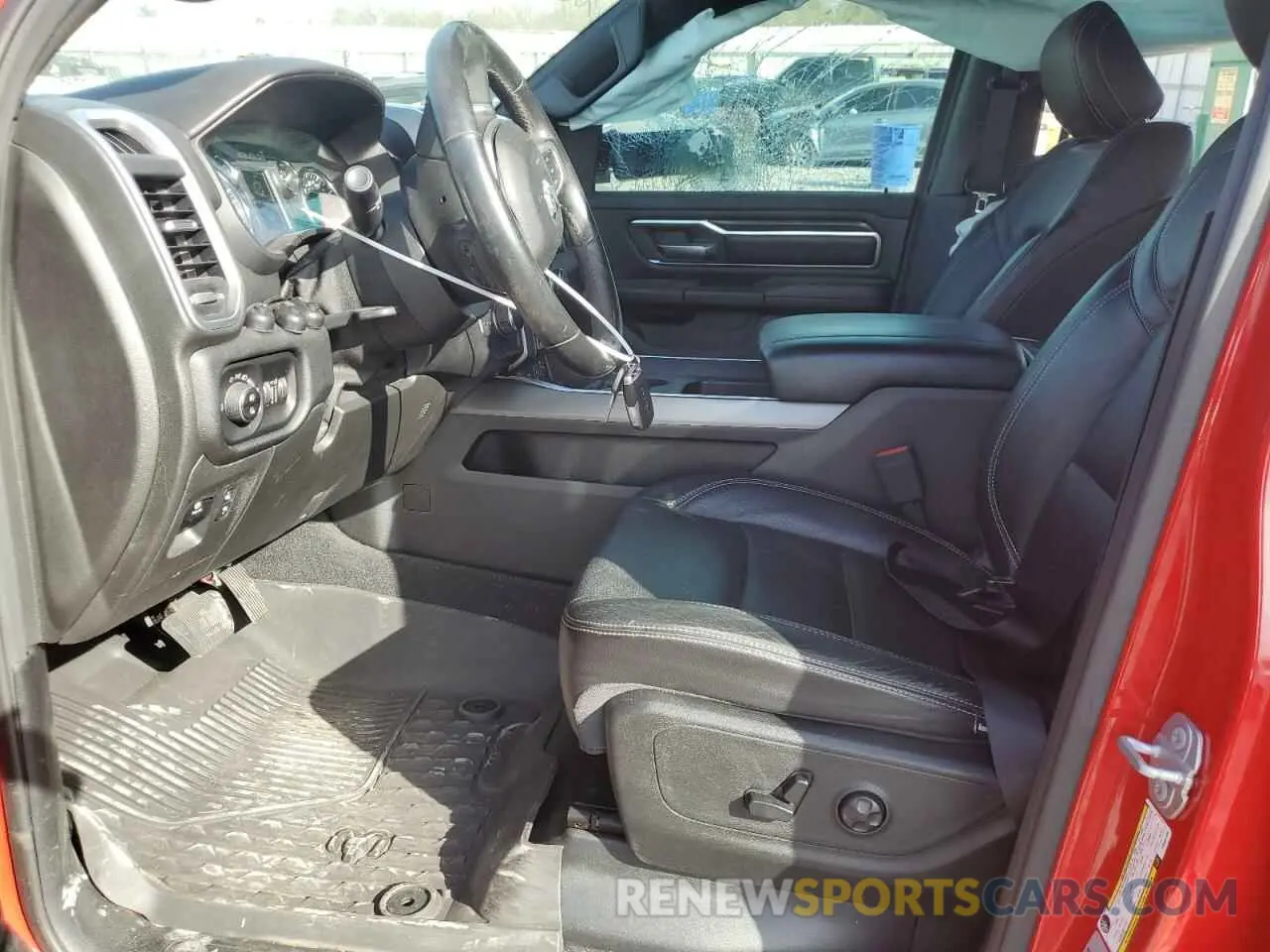 7 fotografías del automóvil dañado 1C6RREFT5KN664285 RAM 1500 2019