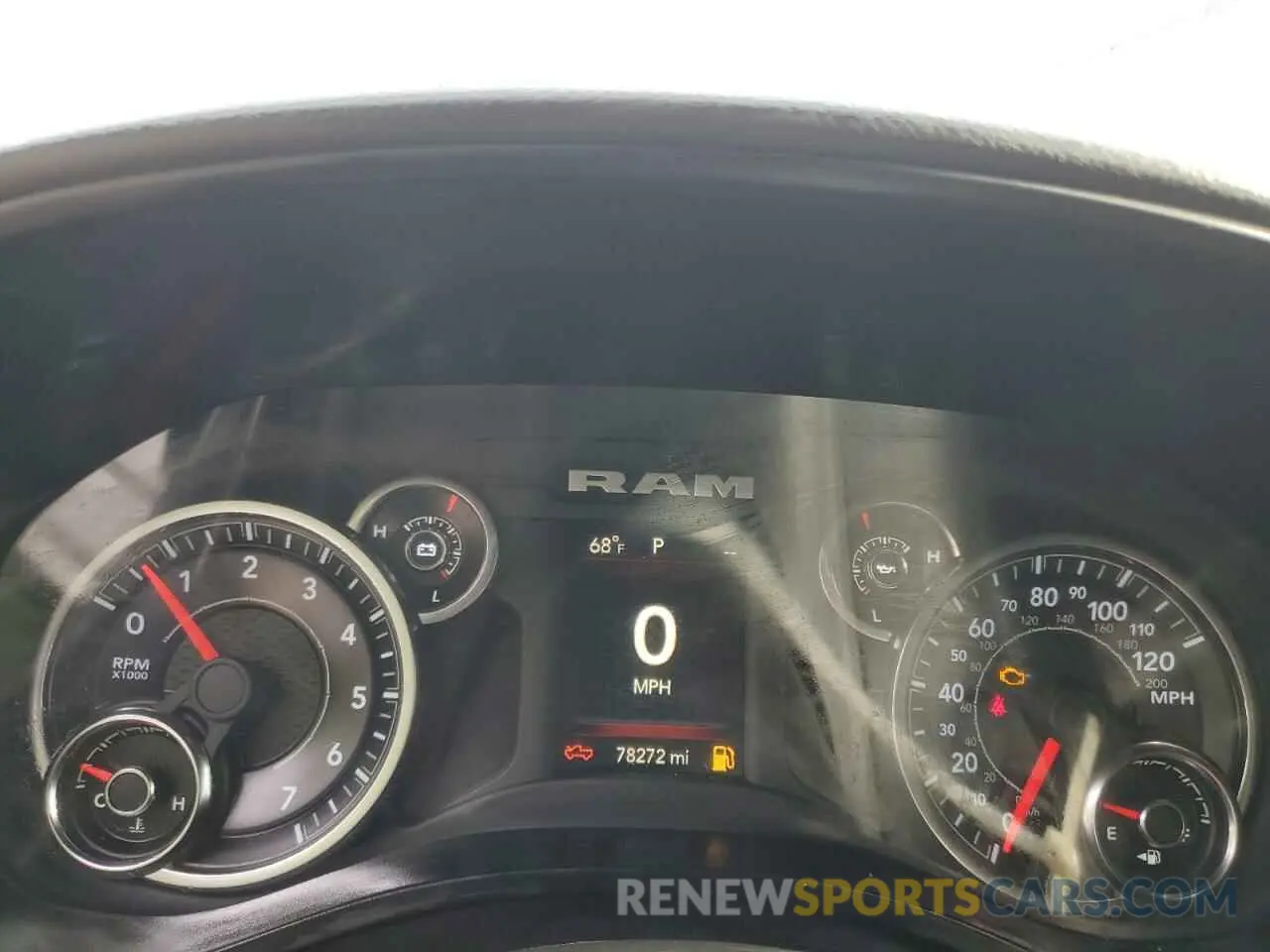 9 fotografías del automóvil dañado 1C6RREFT8KN548689 RAM 1500 2019