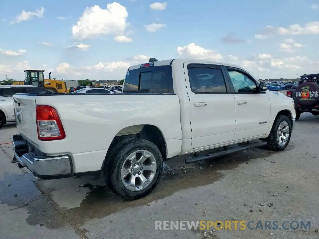 3 fotografías del automóvil dañado 1C6RREFT9KN596217 RAM 1500 2019