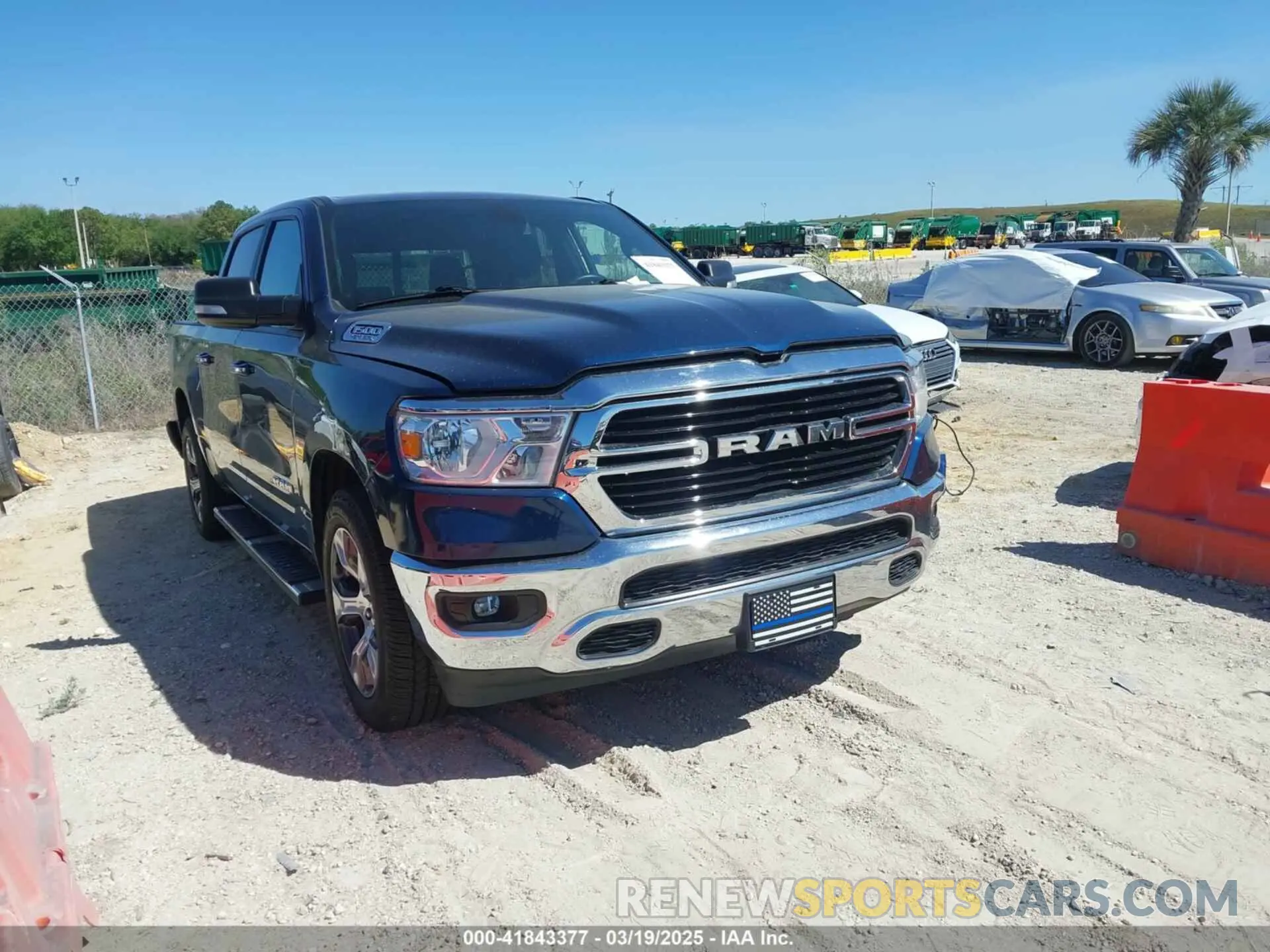 1 fotografías del automóvil dañado 1C6RREFTXKN628558 RAM 1500 2019