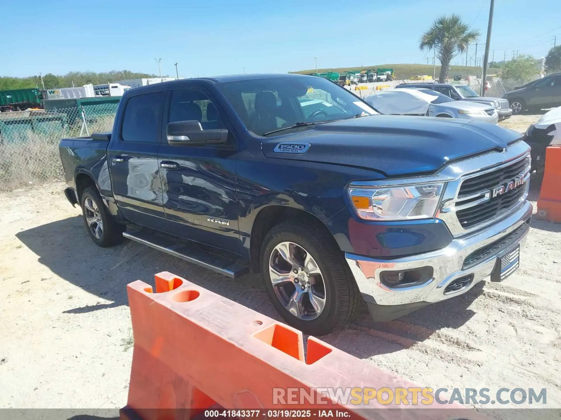 12 fotografías del automóvil dañado 1C6RREFTXKN628558 RAM 1500 2019