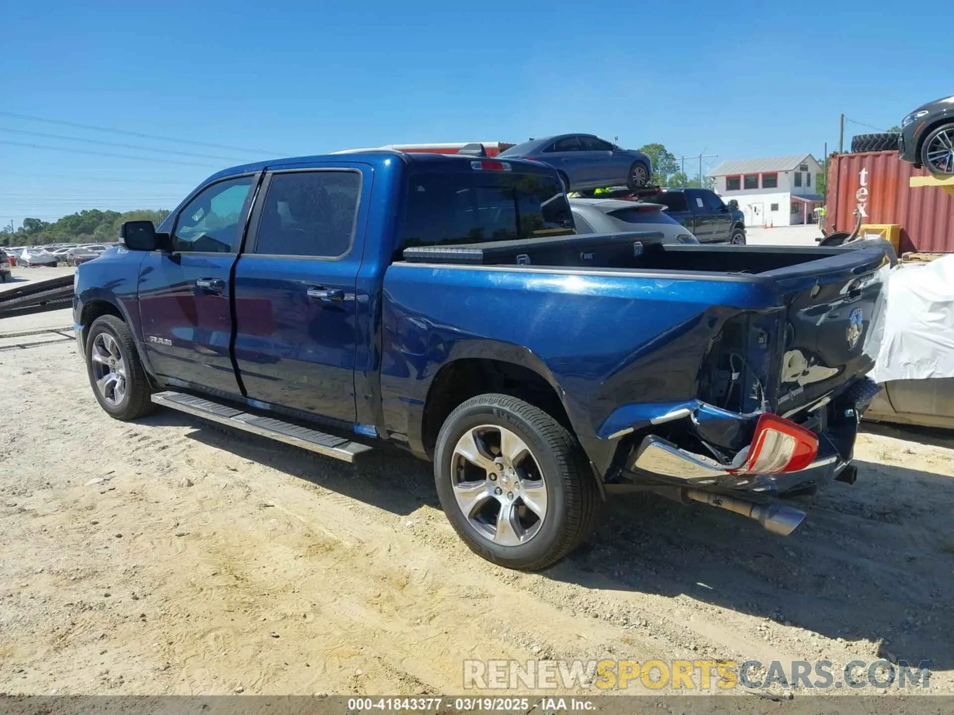 13 fotografías del automóvil dañado 1C6RREFTXKN628558 RAM 1500 2019