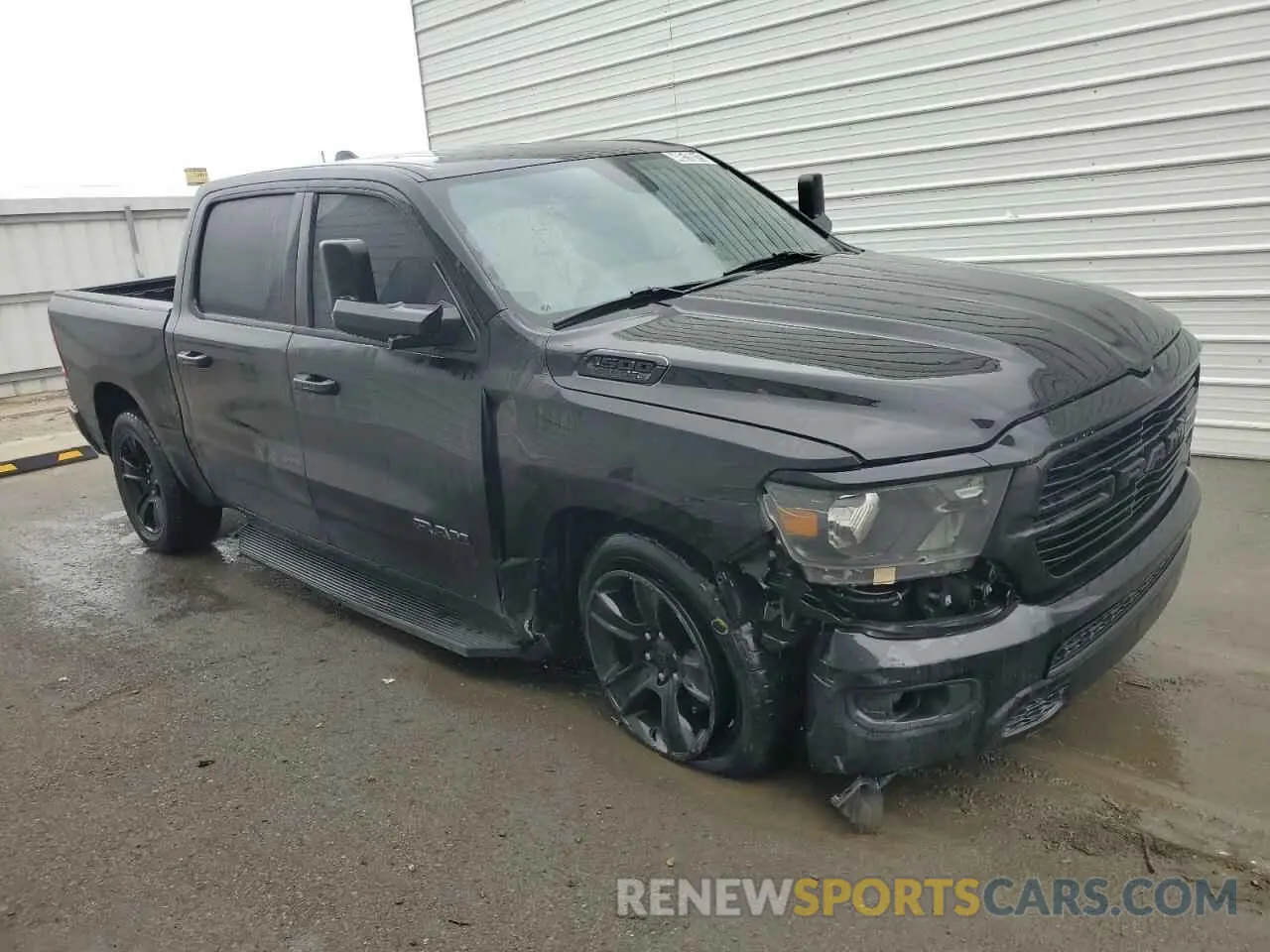 4 fotografías del automóvil dañado 1C6RREFTXKN705400 RAM 1500 2019