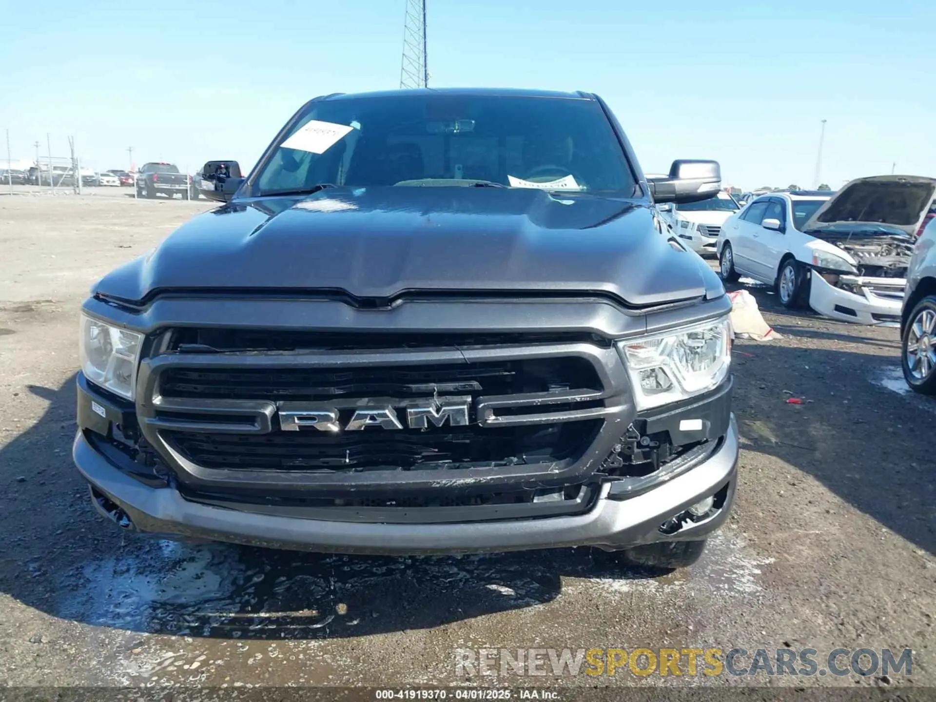 11 fotografías del automóvil dañado 1C6RREFTXKN793106 RAM 1500 2019