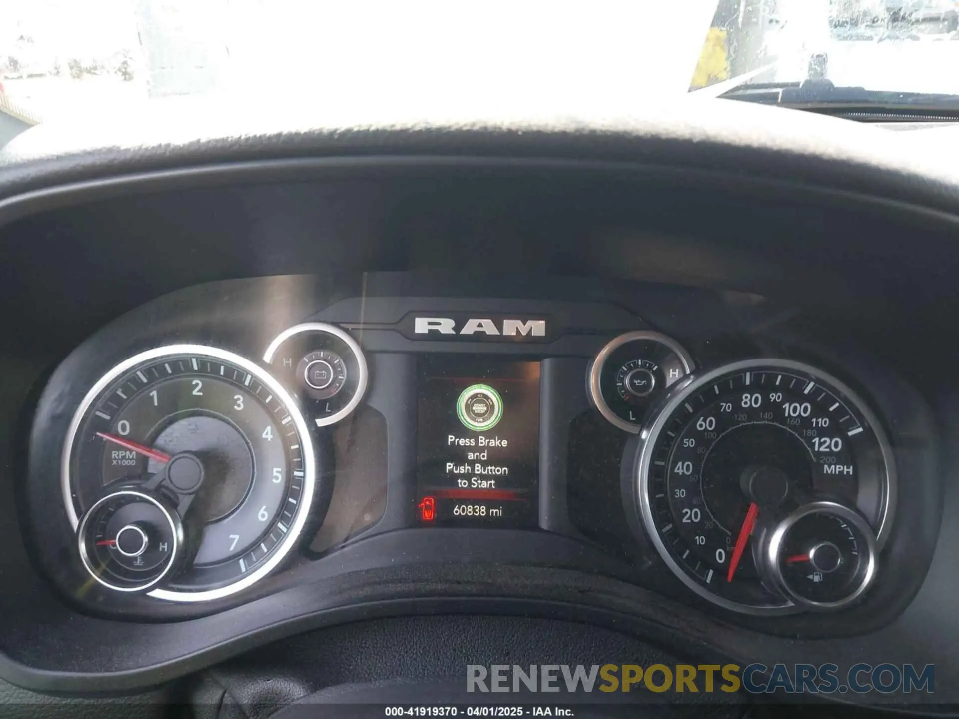7 fotografías del automóvil dañado 1C6RREFTXKN793106 RAM 1500 2019