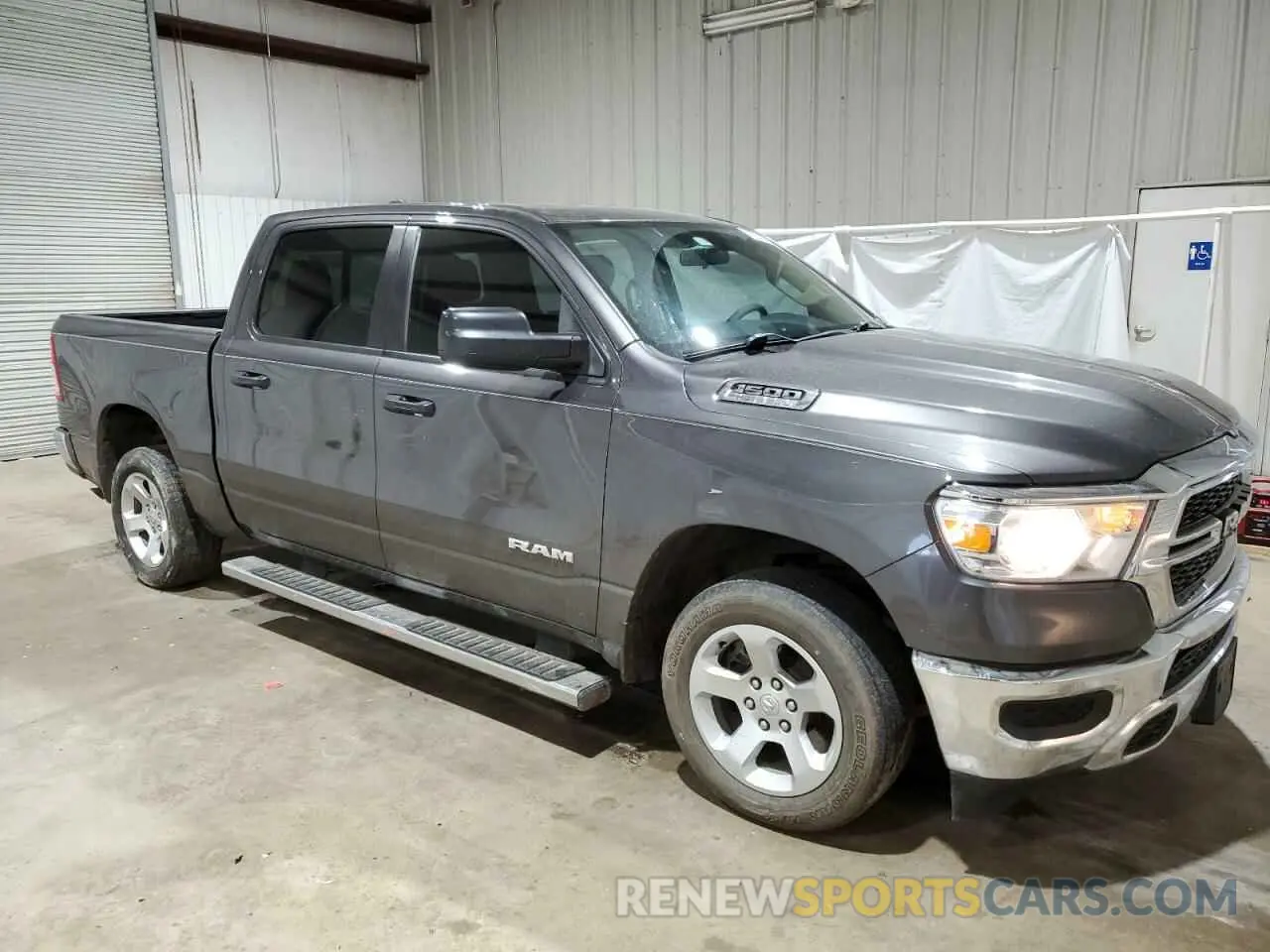 4 fotografías del automóvil dañado 1C6RREGT6KN905267 RAM 1500 2019