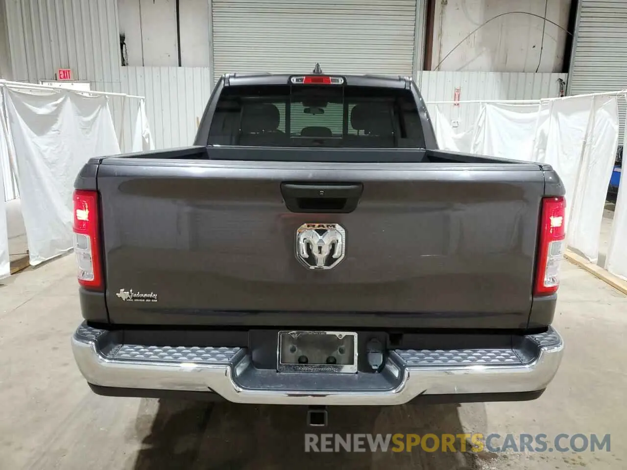 6 fotografías del automóvil dañado 1C6RREGT6KN905267 RAM 1500 2019