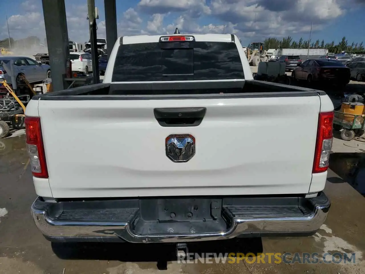 6 fotografías del automóvil dañado 1C6RREGT8KN548674 RAM 1500 2019