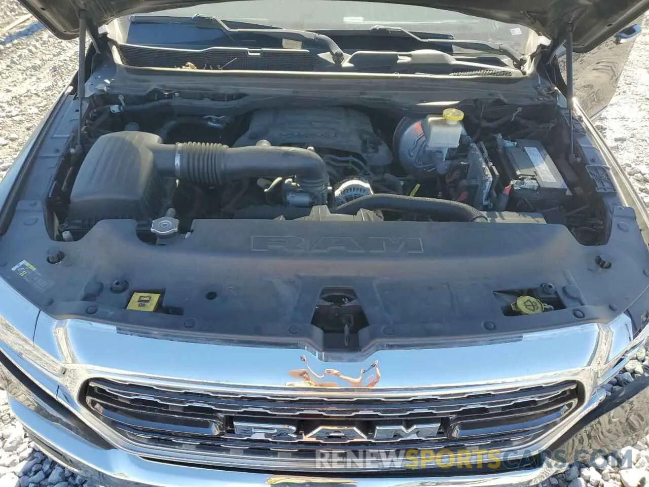 13 fotografías del automóvil dañado 1C6RREHT4KN502550 RAM 1500 2019