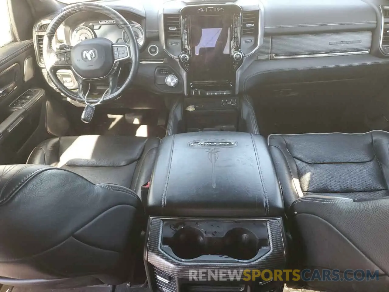 8 fotografías del automóvil dañado 1C6RREHT4KN502550 RAM 1500 2019