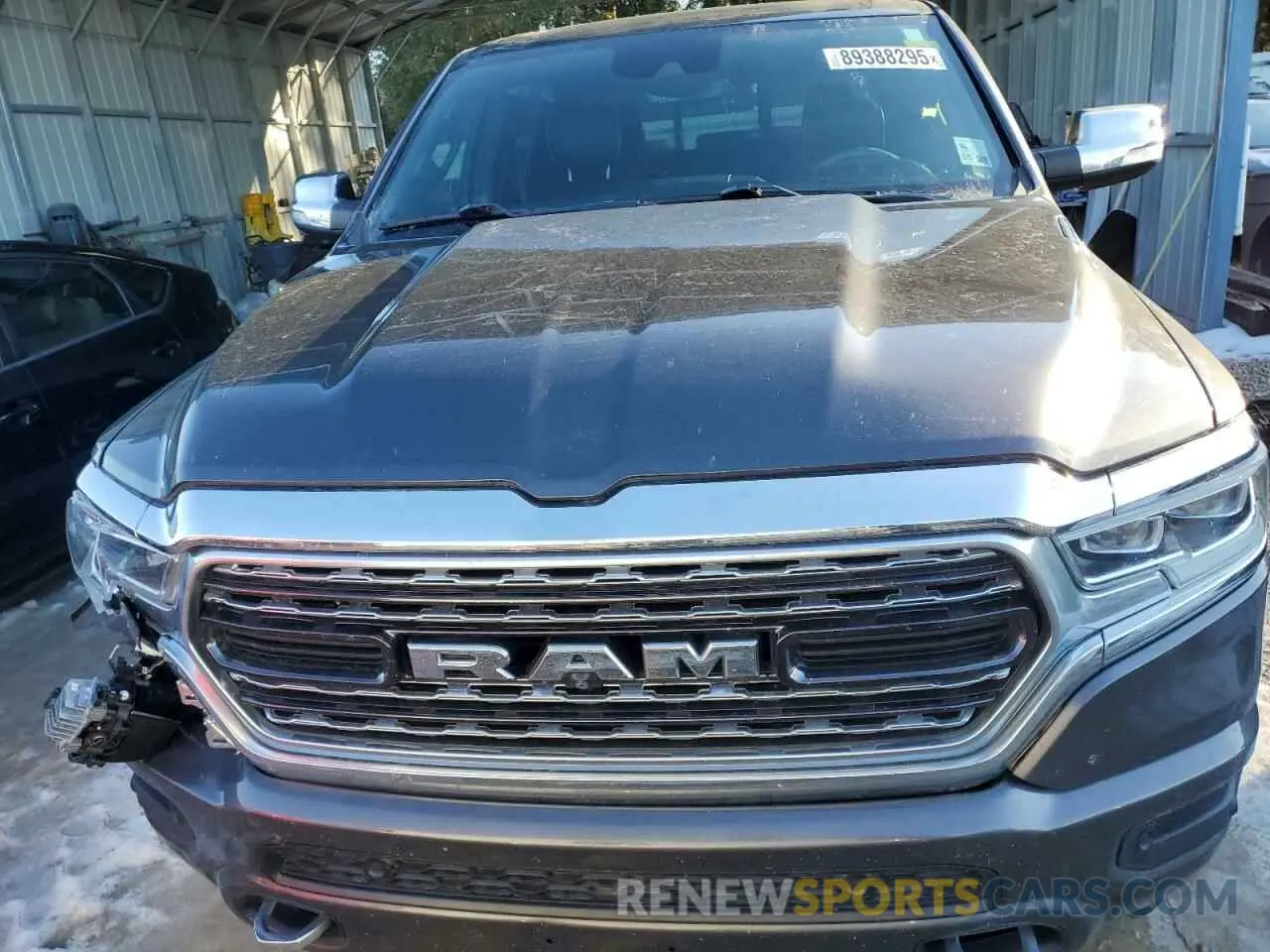 5 fotografías del automóvil dañado 1C6RREHT6KN827457 RAM 1500 2019