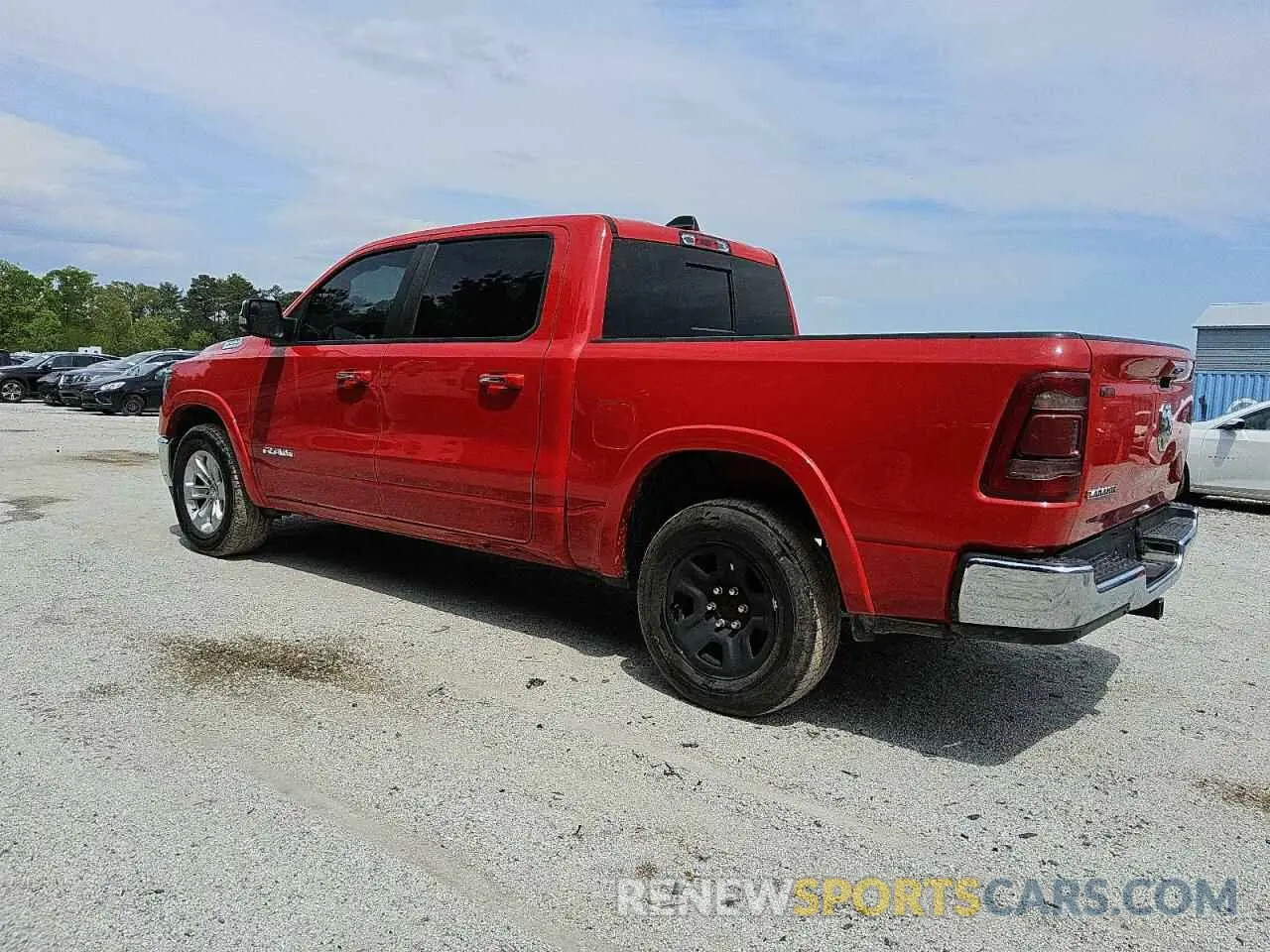 2 fotografías del automóvil dañado 1C6RREJG7KN821695 RAM 1500 2019