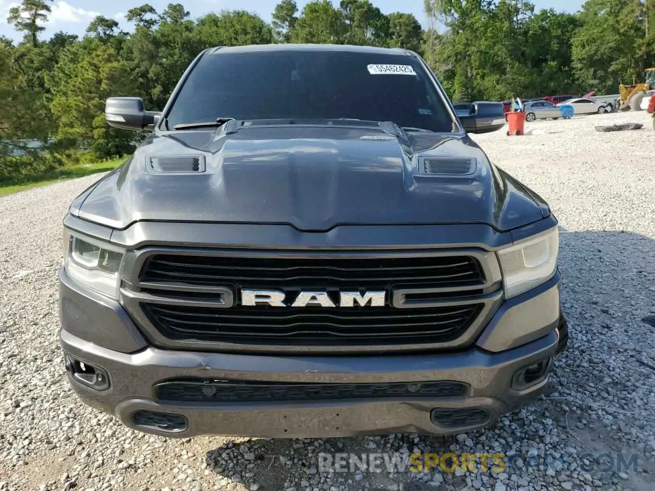 5 fotografías del automóvil dañado 1C6RREJT2KN792572 RAM 1500 2019