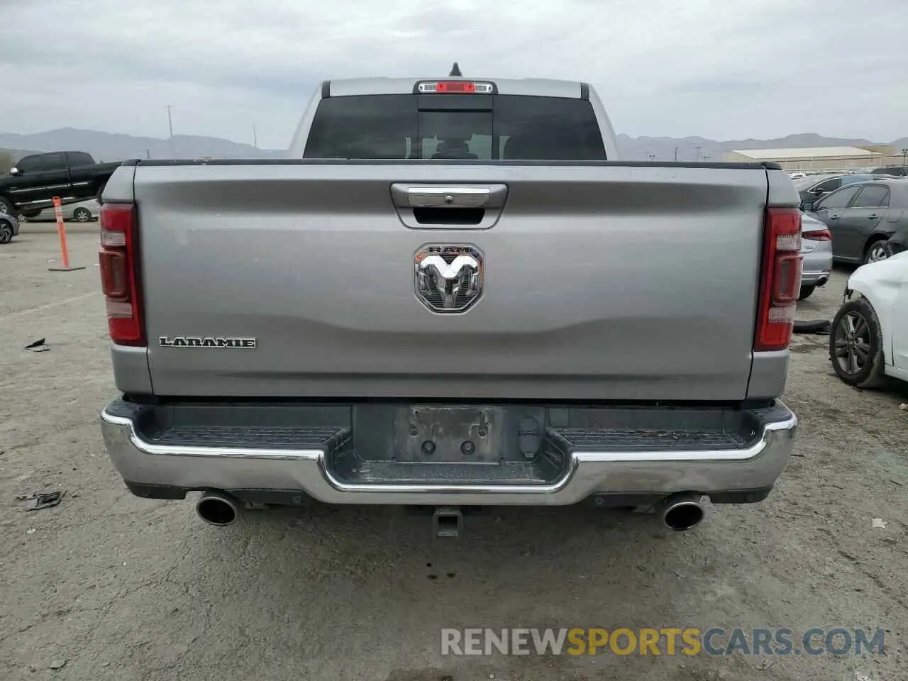 6 fotografías del automóvil dañado 1C6RREJT3KN506874 RAM 1500 2019