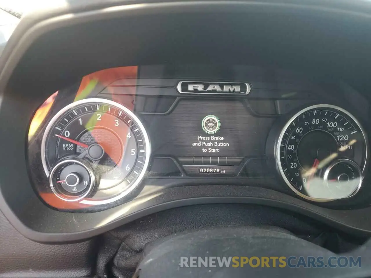 9 fotografías del automóvil dañado 1C6RREMT2KN730388 RAM 1500 2019