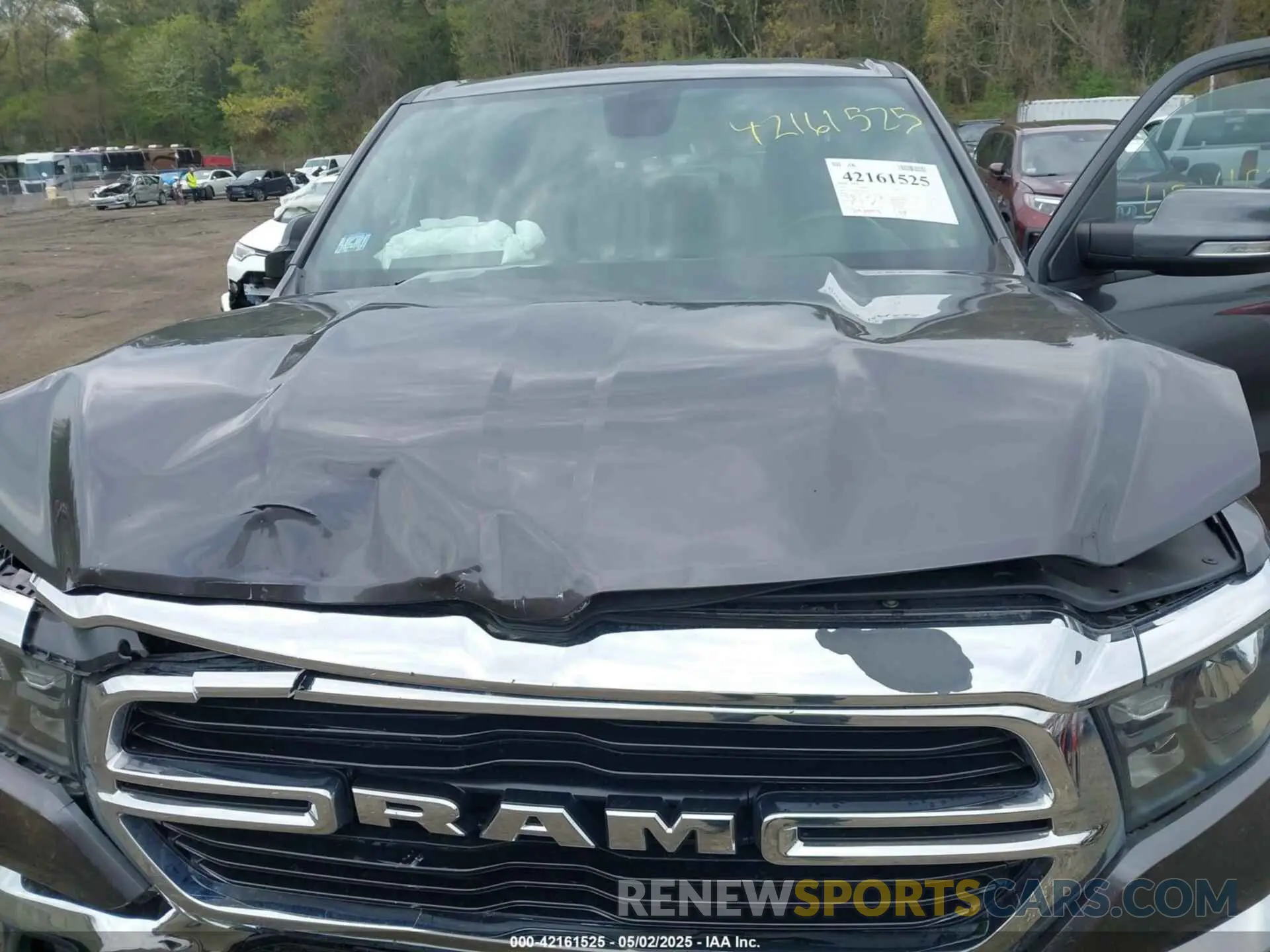 10 fotografías del automóvil dañado 1C6RREMT7KN891111 RAM 1500 2019