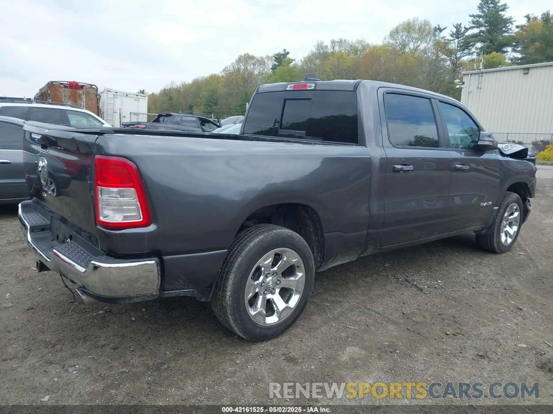 4 fotografías del automóvil dañado 1C6RREMT7KN891111 RAM 1500 2019