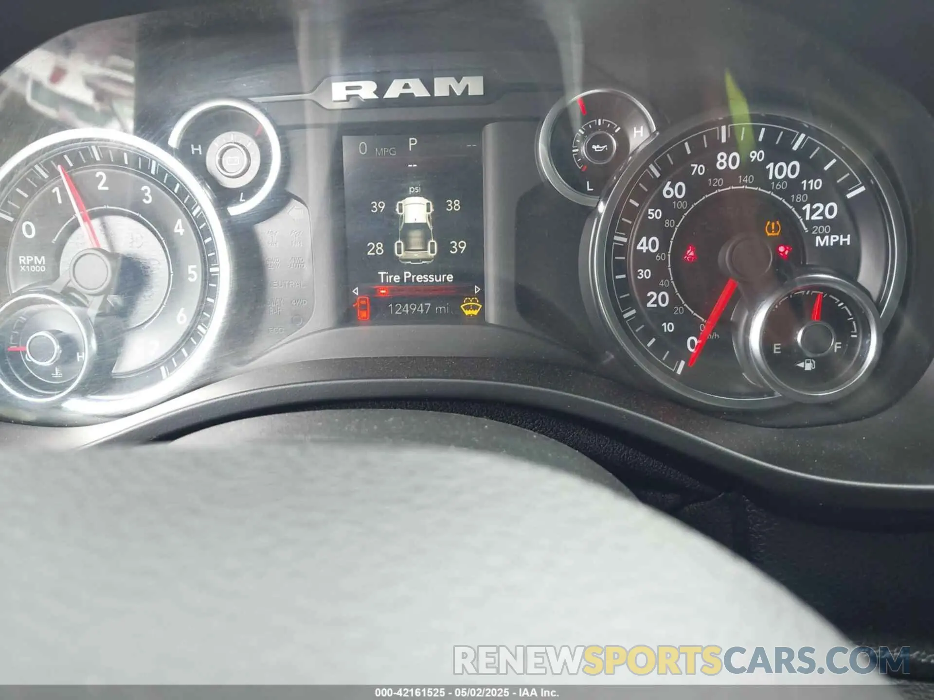 7 fotografías del automóvil dañado 1C6RREMT7KN891111 RAM 1500 2019