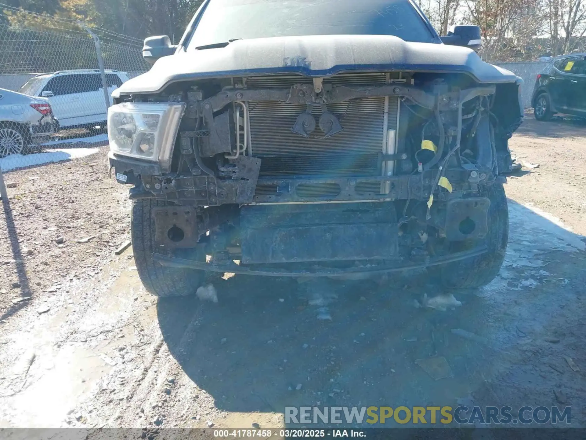 6 fotografías del automóvil dañado 1C6RRFBG4KN916221 RAM 1500 2019