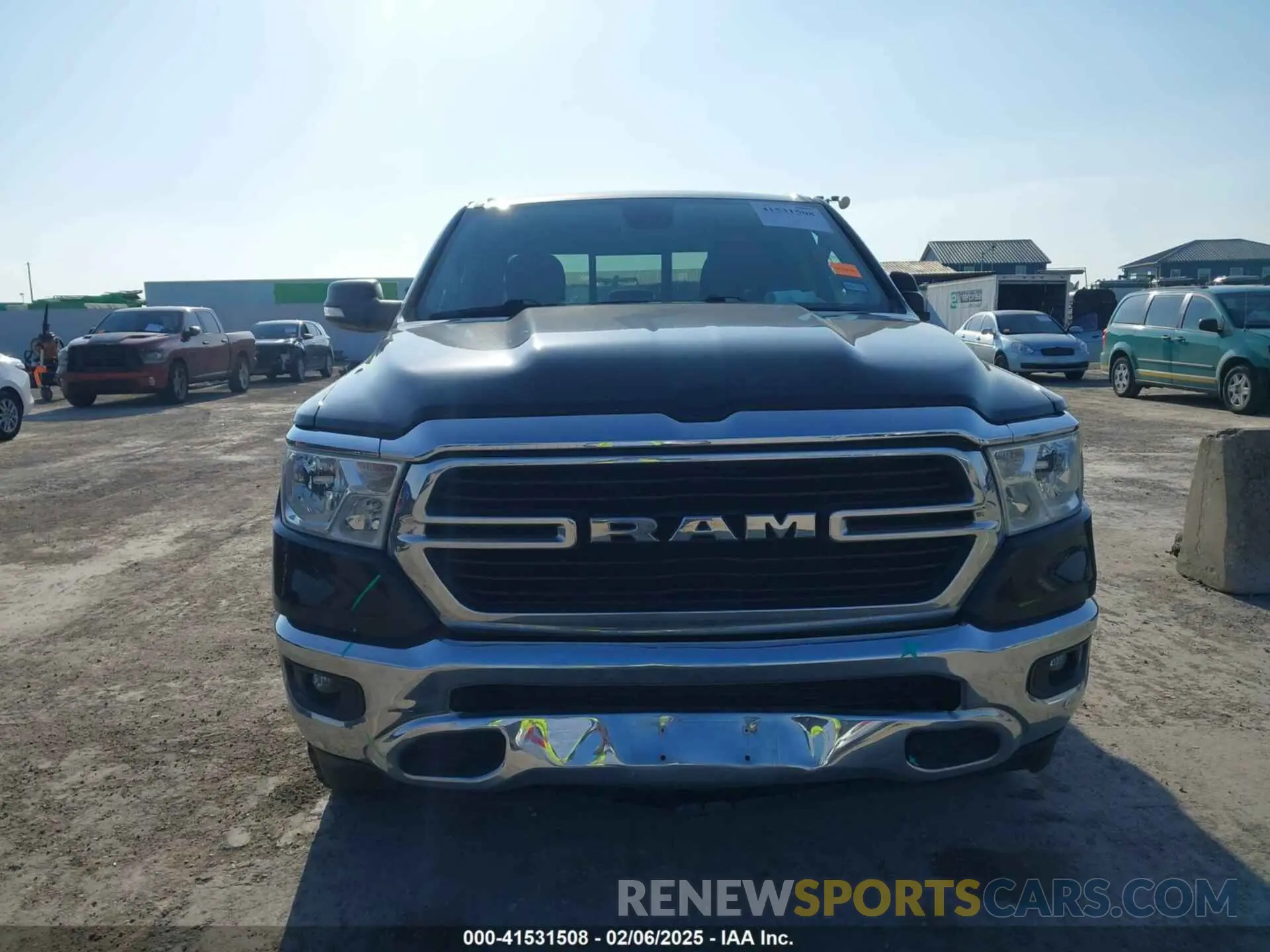 12 fotografías del automóvil dañado 1C6RRFBG5KN783940 RAM 1500 2019