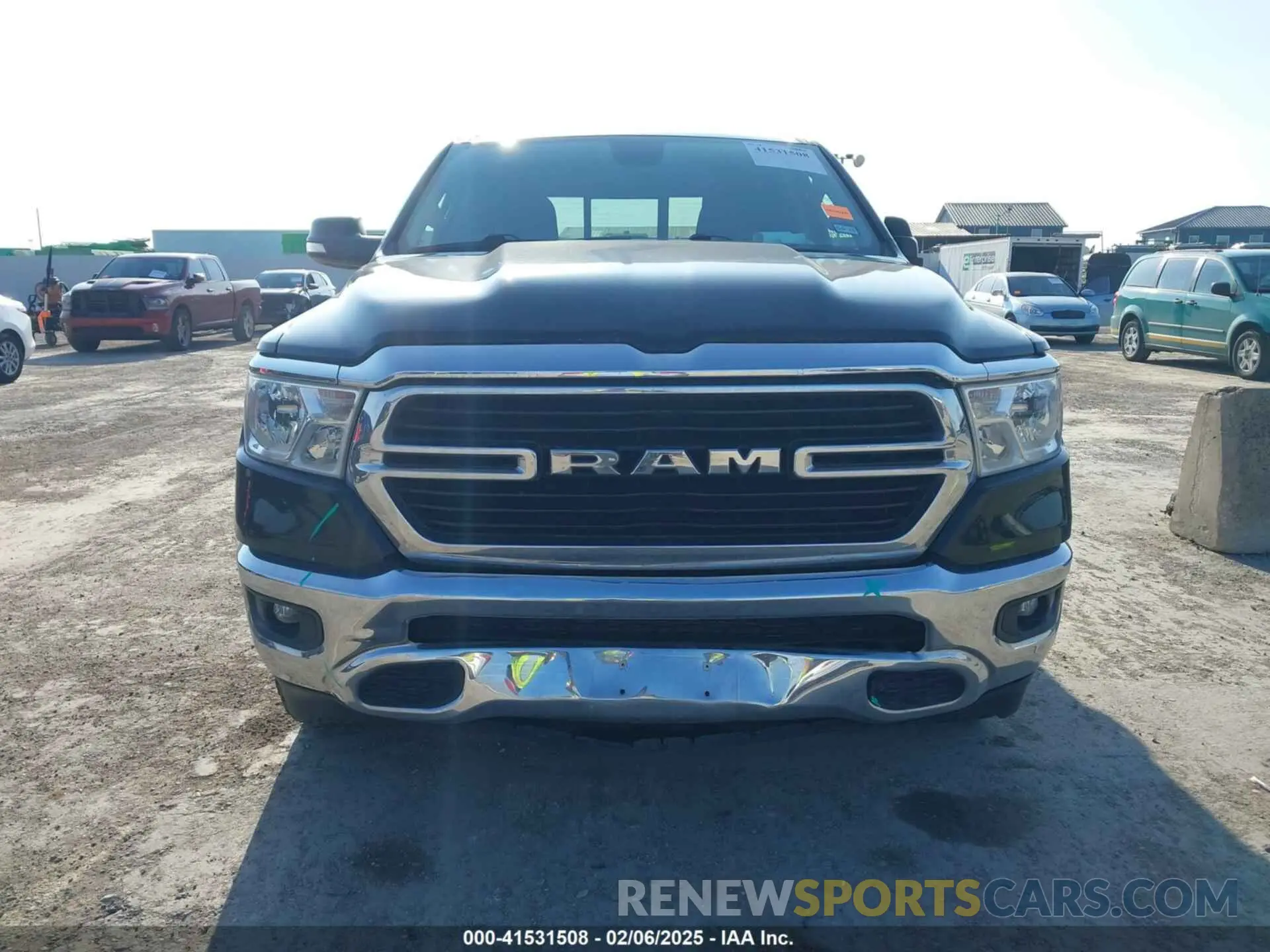 6 fotografías del automóvil dañado 1C6RRFBG5KN783940 RAM 1500 2019