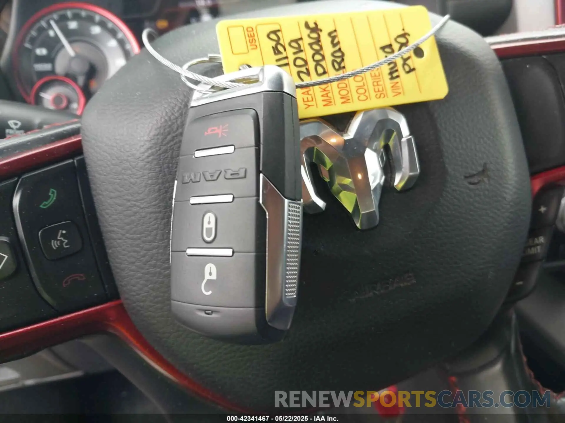 11 fotografías del automóvil dañado 1C6RRFEG0KN806763 RAM 1500 2019