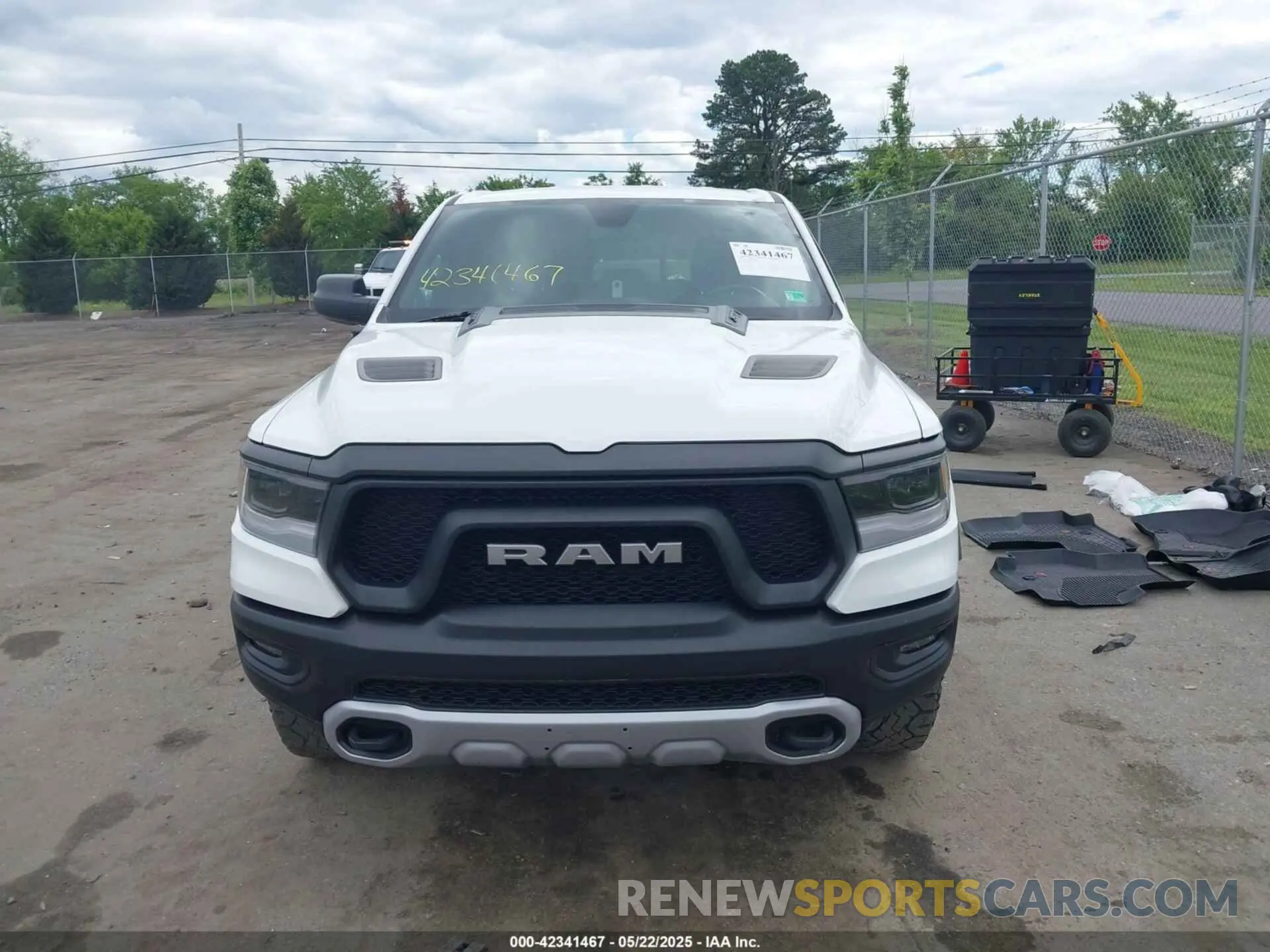 13 fotografías del automóvil dañado 1C6RRFEG0KN806763 RAM 1500 2019