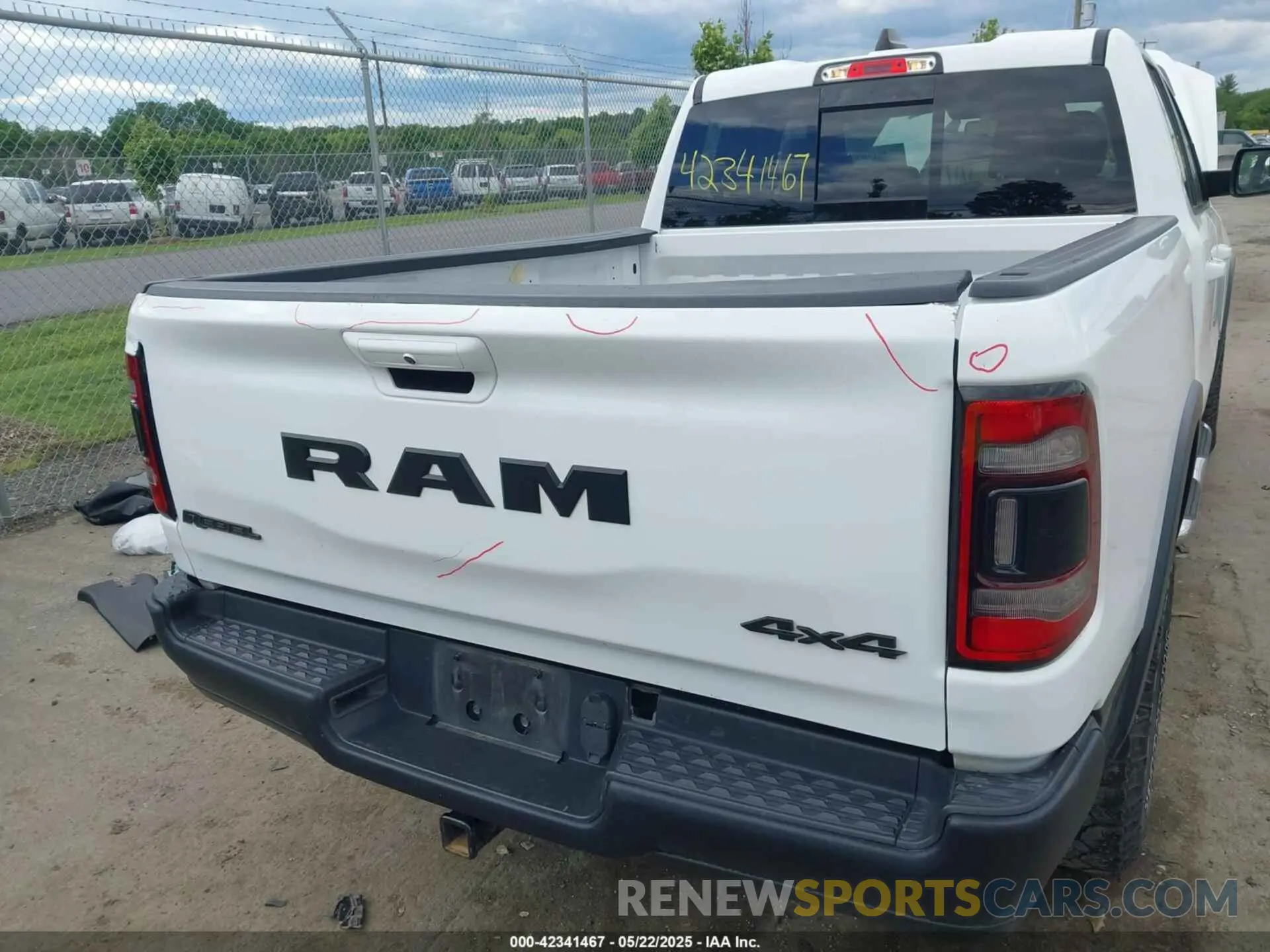 21 fotografías del automóvil dañado 1C6RRFEG0KN806763 RAM 1500 2019