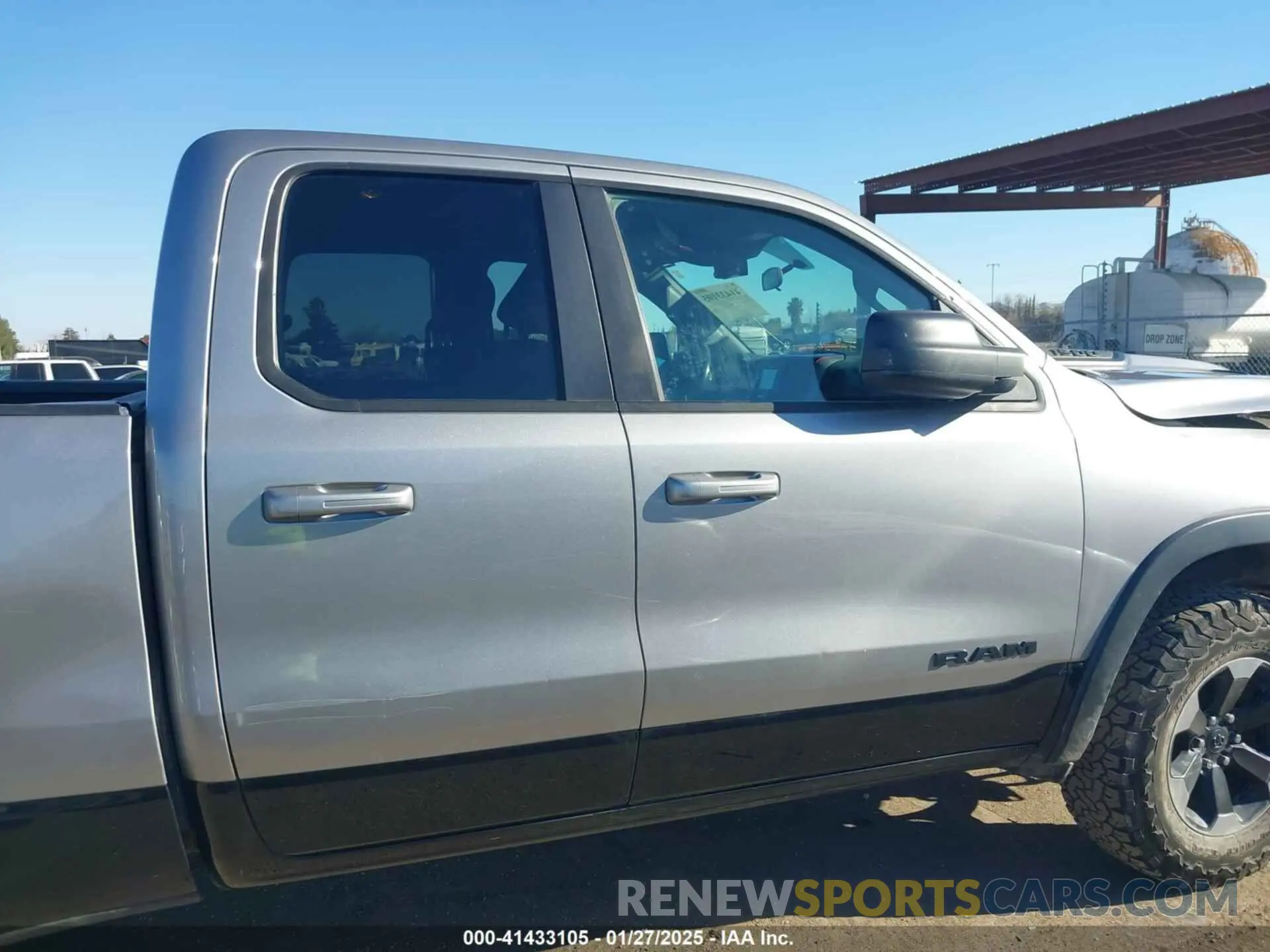 14 fotografías del automóvil dañado 1C6RRFEG8KN887978 RAM 1500 2019