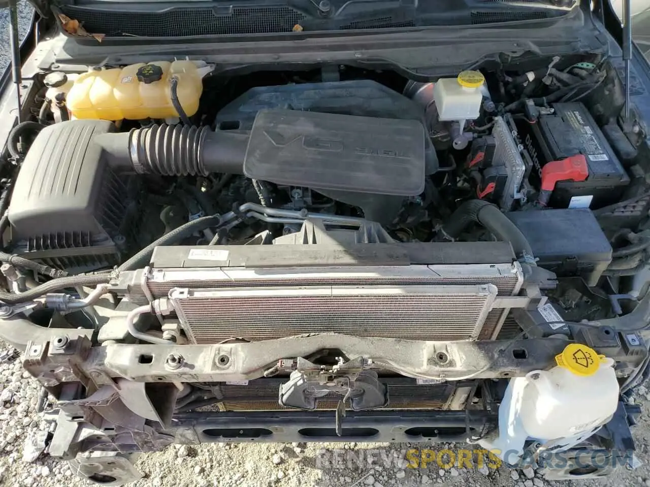 11 fotografías del automóvil dañado 1C6RRFFG0KN804106 RAM 1500 2019