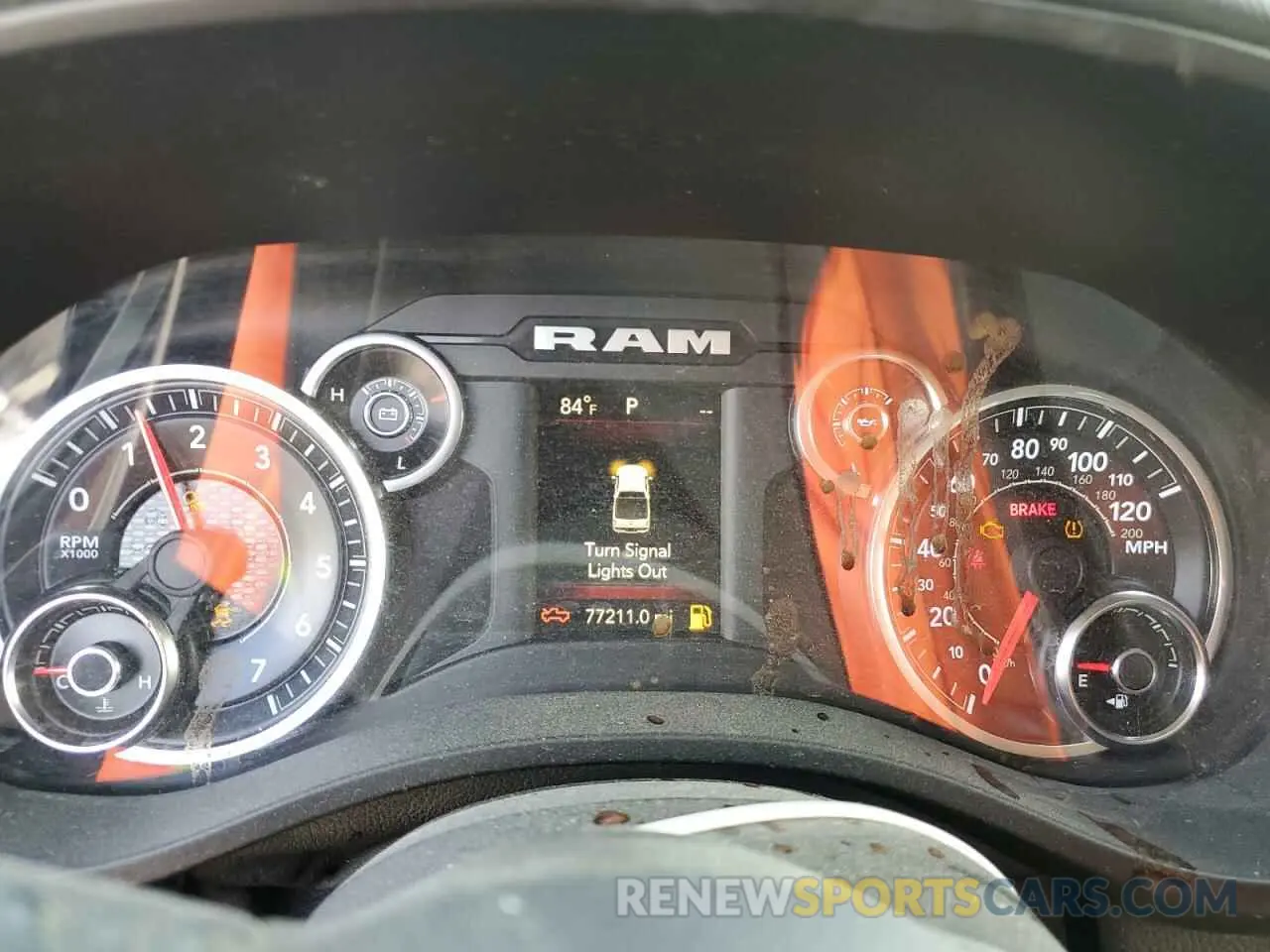 9 fotografías del automóvil dañado 1C6RRFFG0KN804106 RAM 1500 2019
