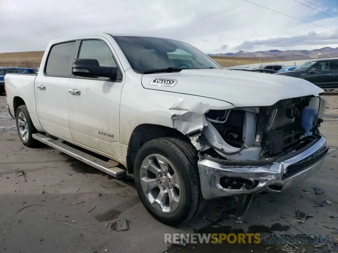 4 fotografías del automóvil dañado 1C6RRFFG0KN818815 RAM 1500 2019
