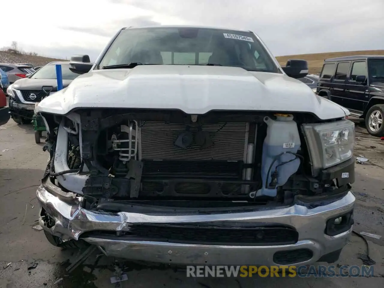 5 fotografías del automóvil dañado 1C6RRFFG0KN818815 RAM 1500 2019