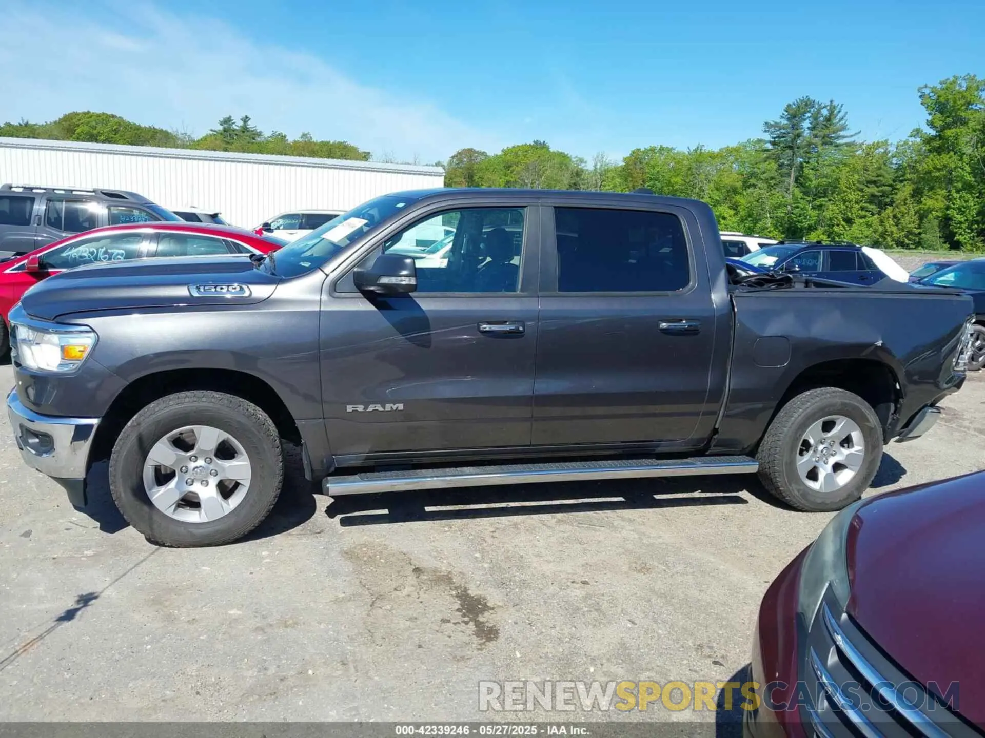 15 fotografías del automóvil dañado 1C6RRFFG1KN699043 RAM 1500 2019