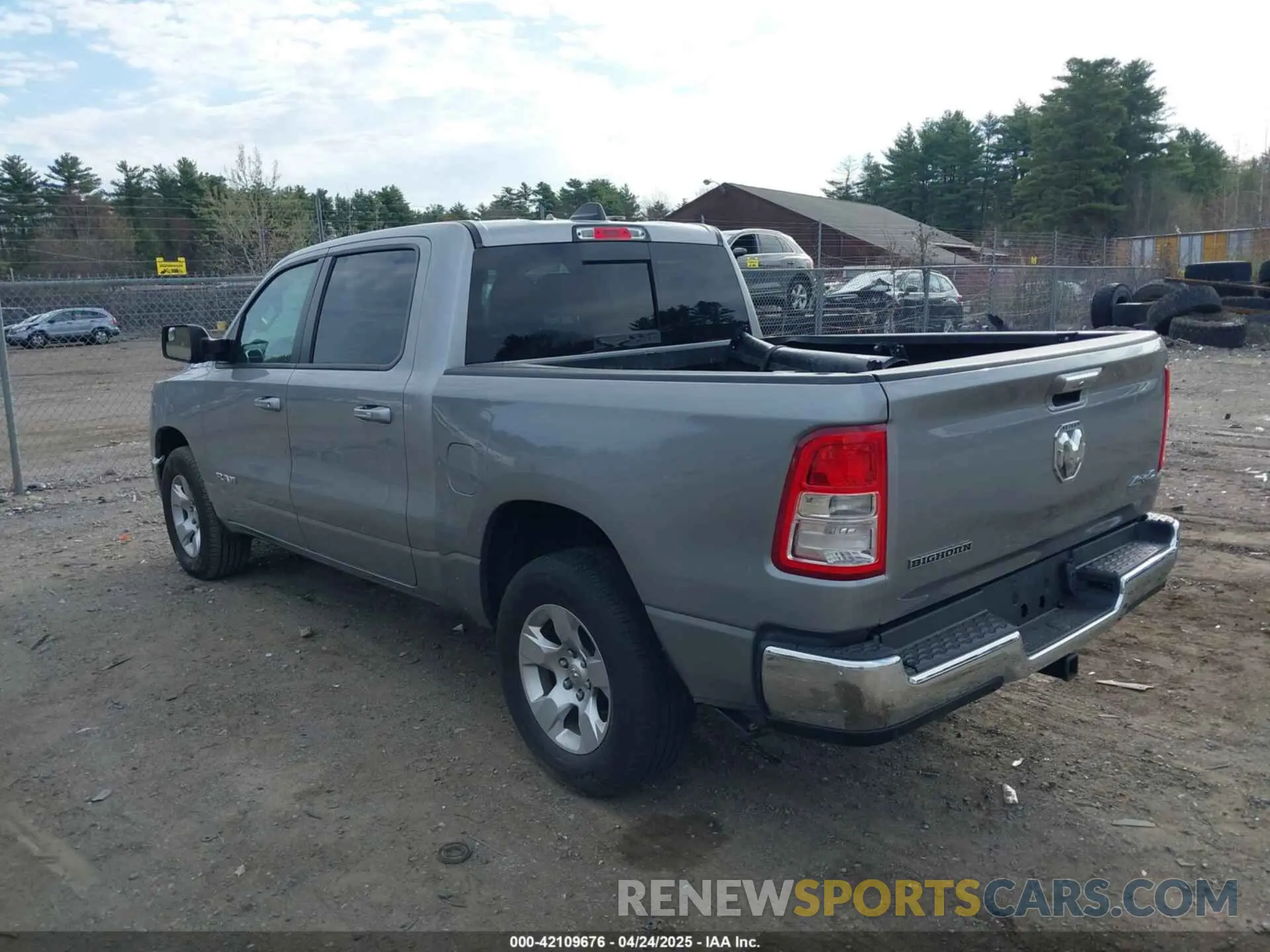 3 fotografías del automóvil dañado 1C6RRFFG2KN696717 RAM 1500 2019