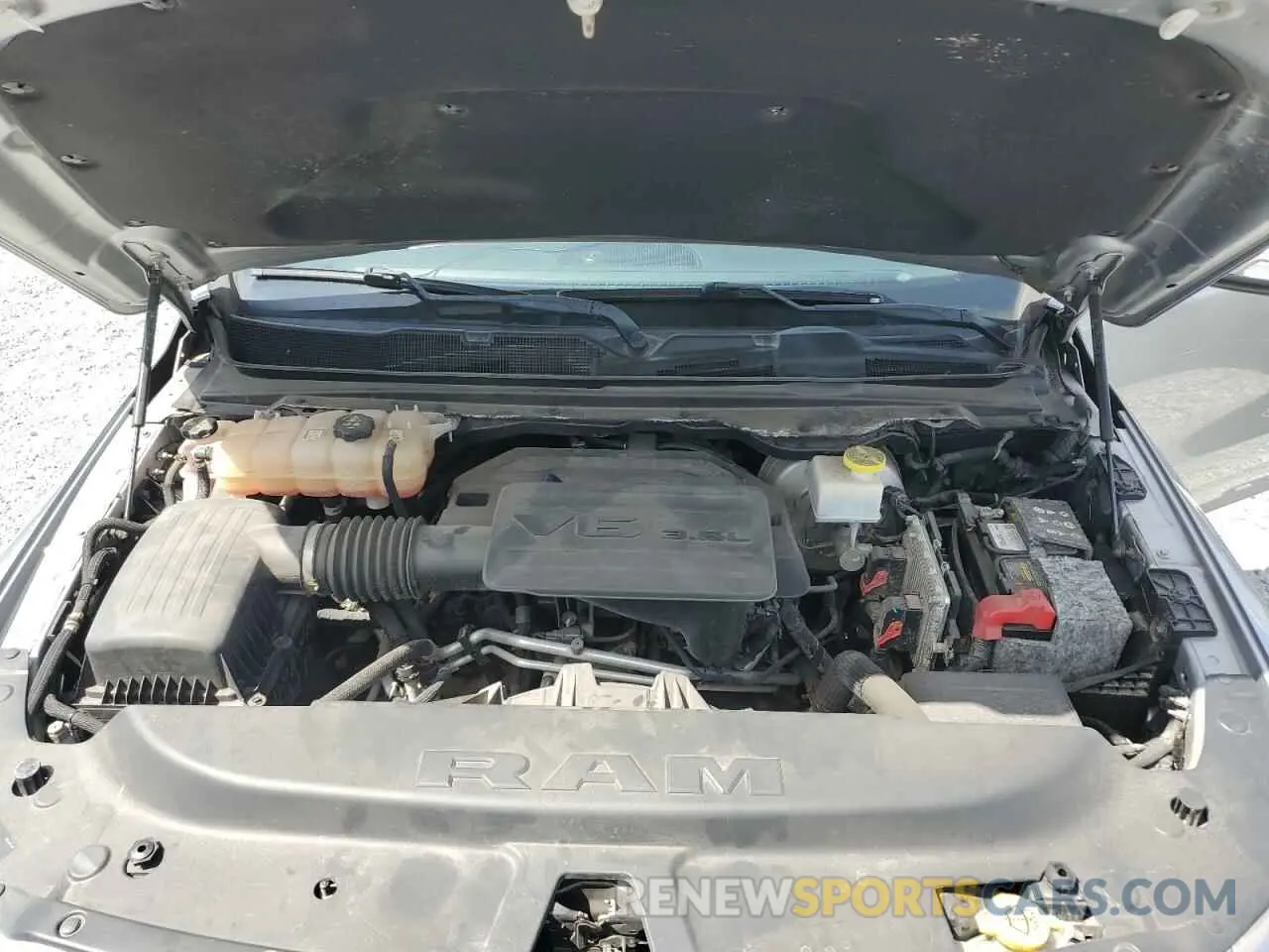 11 fotografías del automóvil dañado 1C6RRFFG2KN753255 RAM 1500 2019