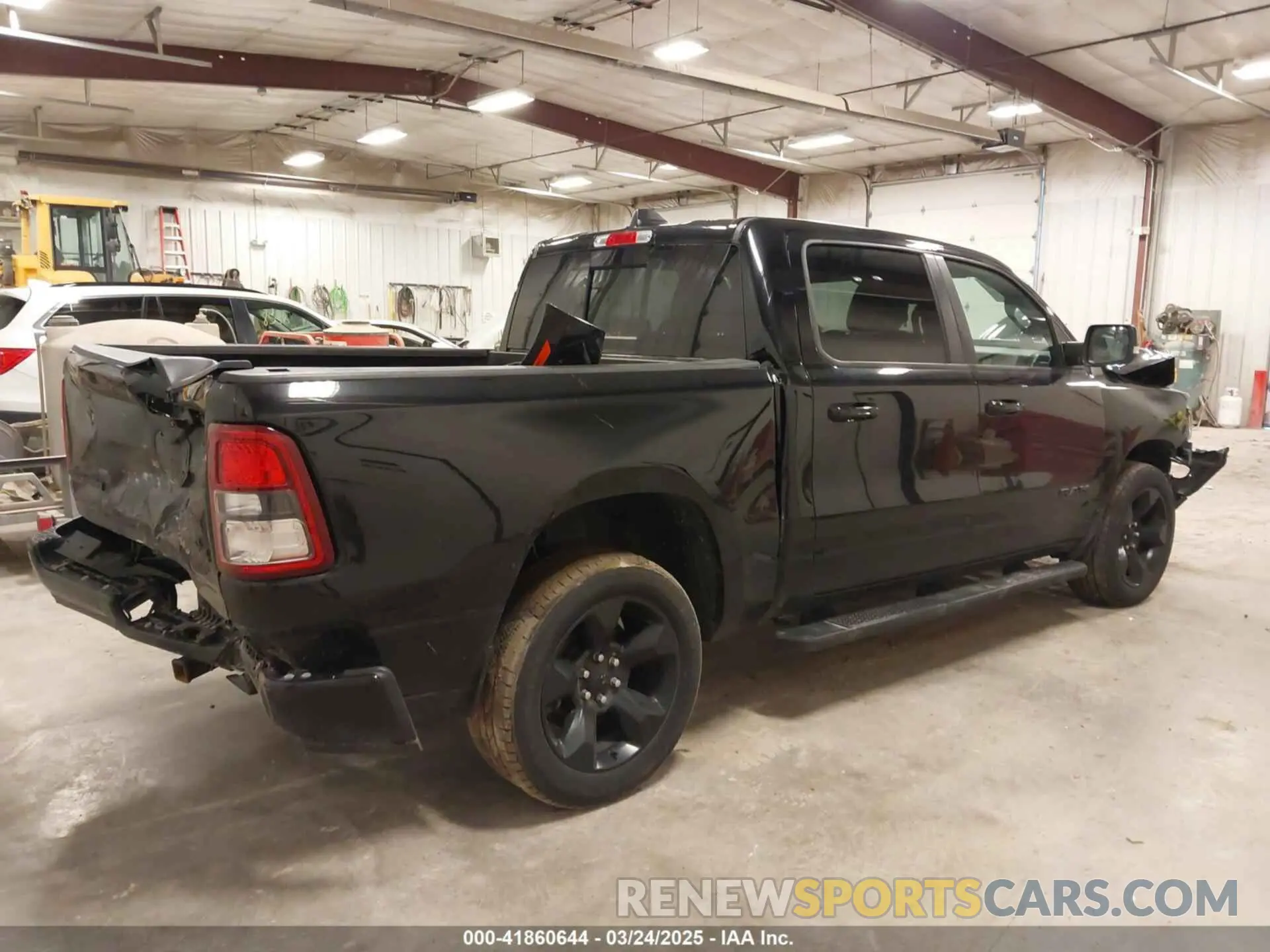 4 fotografías del automóvil dañado 1C6RRFFG2KN847023 RAM 1500 2019