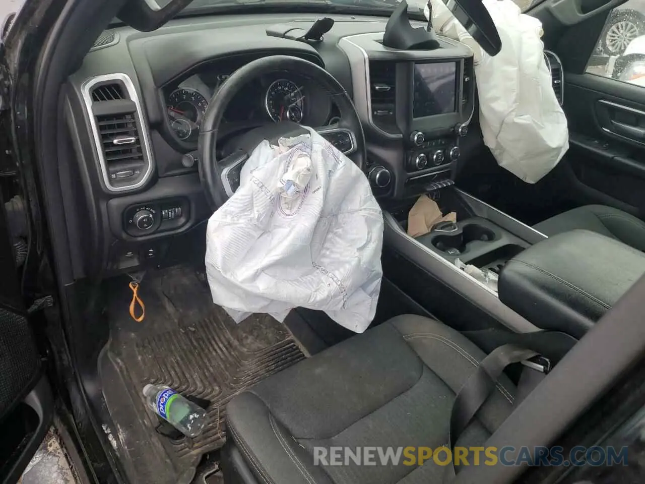 8 fotografías del automóvil dañado 1C6RRFFG2KN881477 RAM 1500 2019