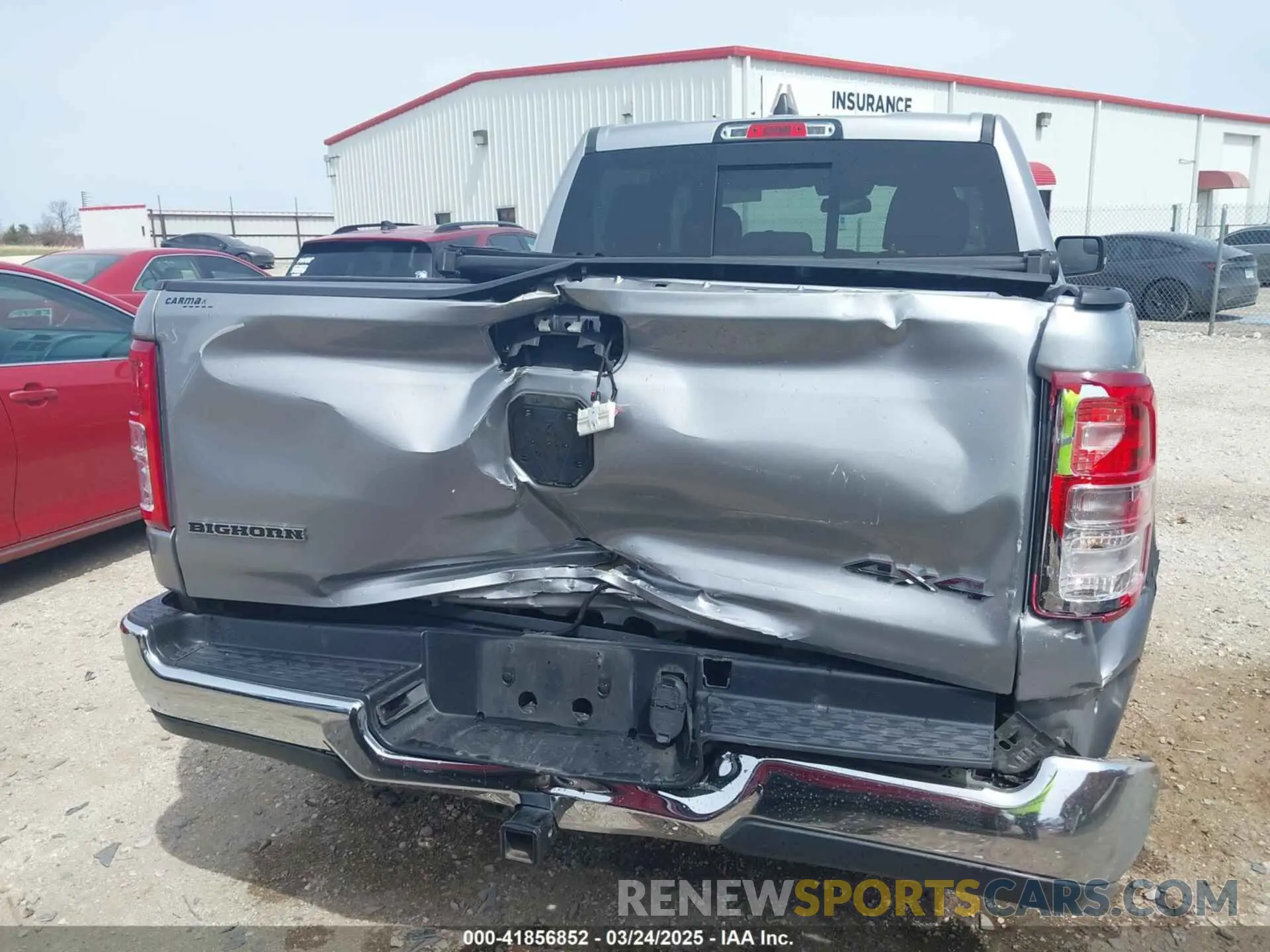 16 fotografías del automóvil dañado 1C6RRFFG3KN647381 RAM 1500 2019