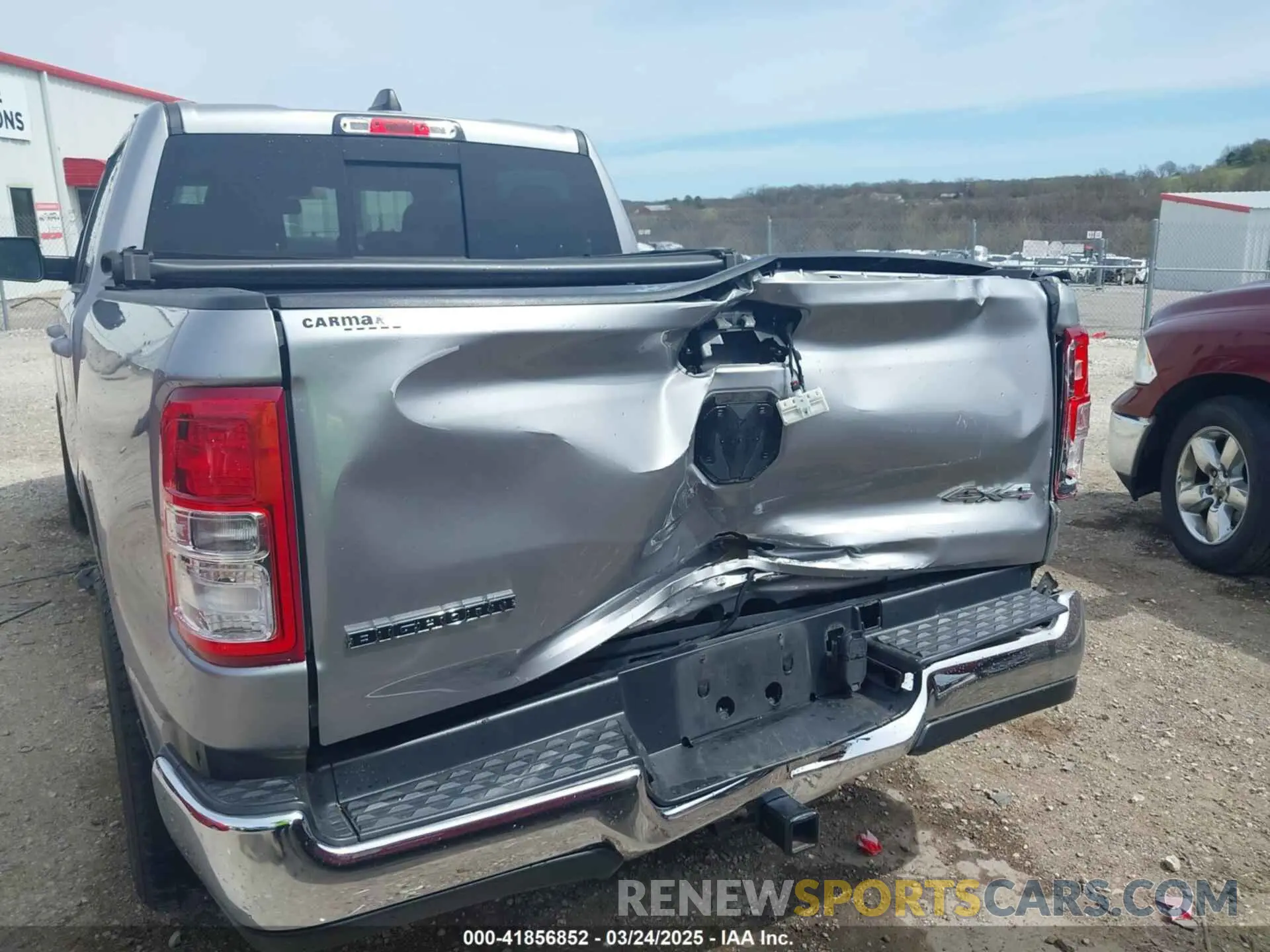 6 fotografías del automóvil dañado 1C6RRFFG3KN647381 RAM 1500 2019