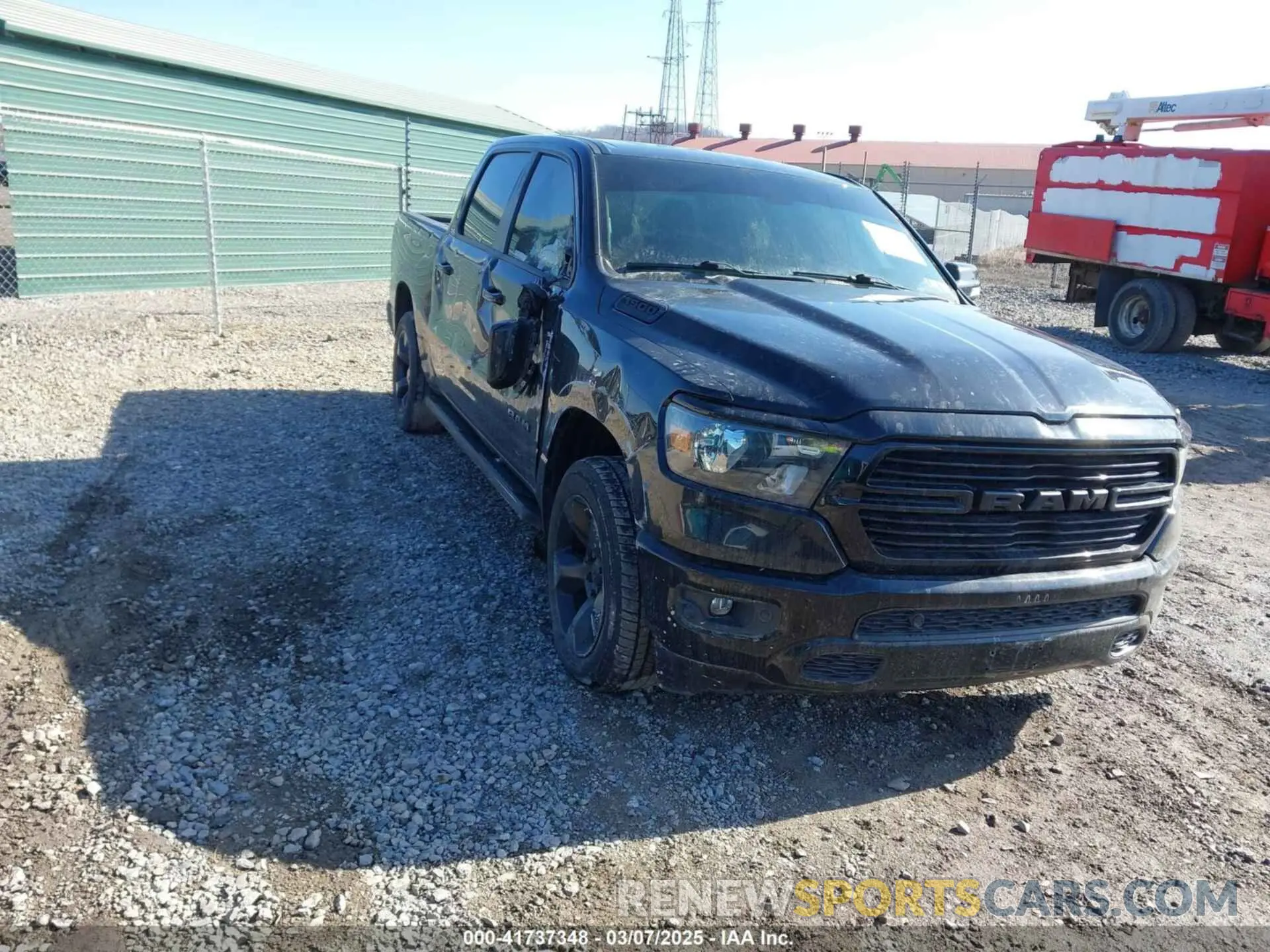 1 fotografías del automóvil dañado 1C6RRFFG6KN881465 RAM 1500 2019